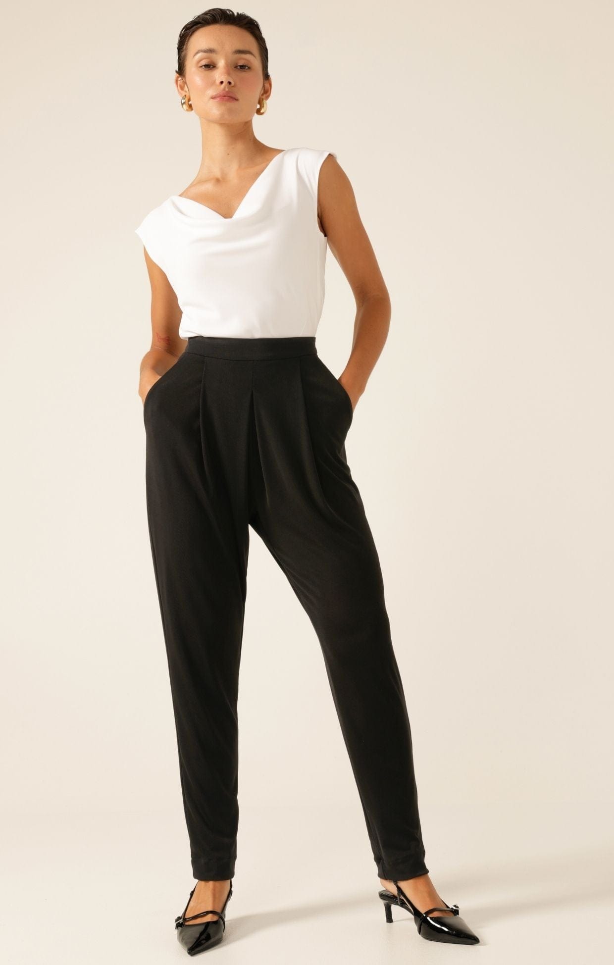 Pants Multi Occasion JERSEY DRAPE PANT