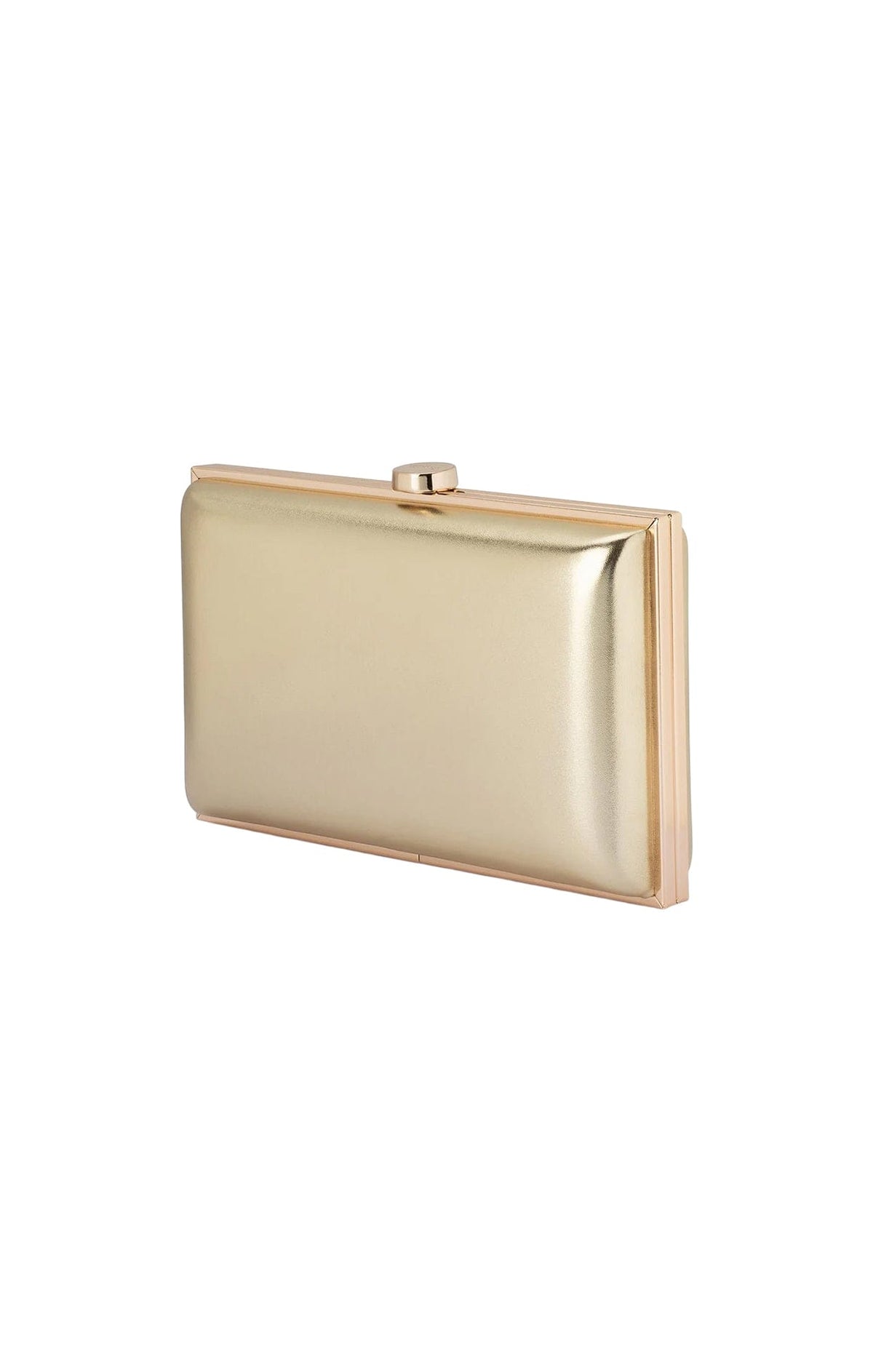 Bags OS / GOLD LUCY METALLIC CLUTCH BAG IN GOLD