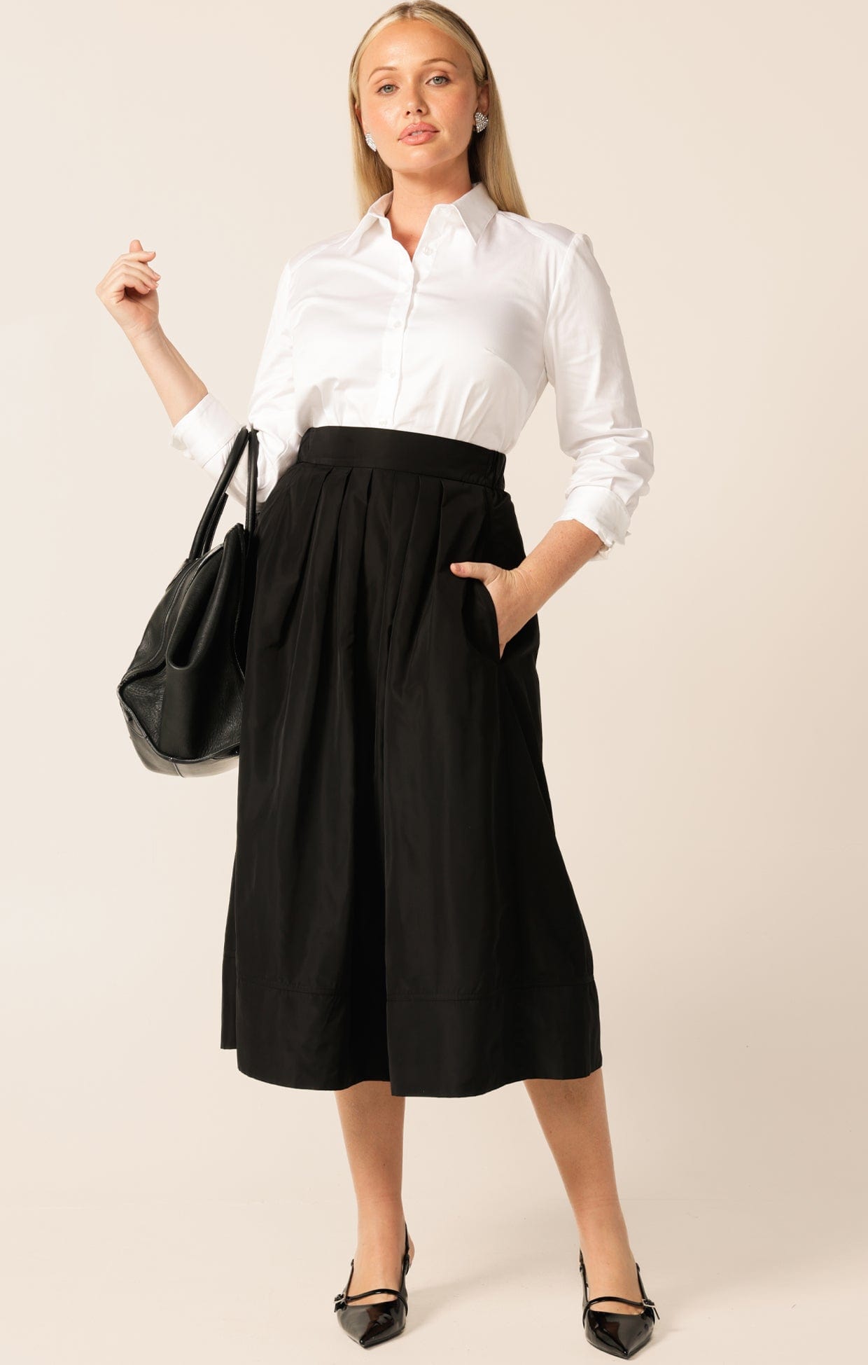 Tops Multi Occasion CLASSIC SHIRT IN WHITE