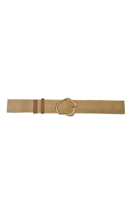 Bracelets OS / CAMEL MIRA STRETCH BELT IN CAMEL