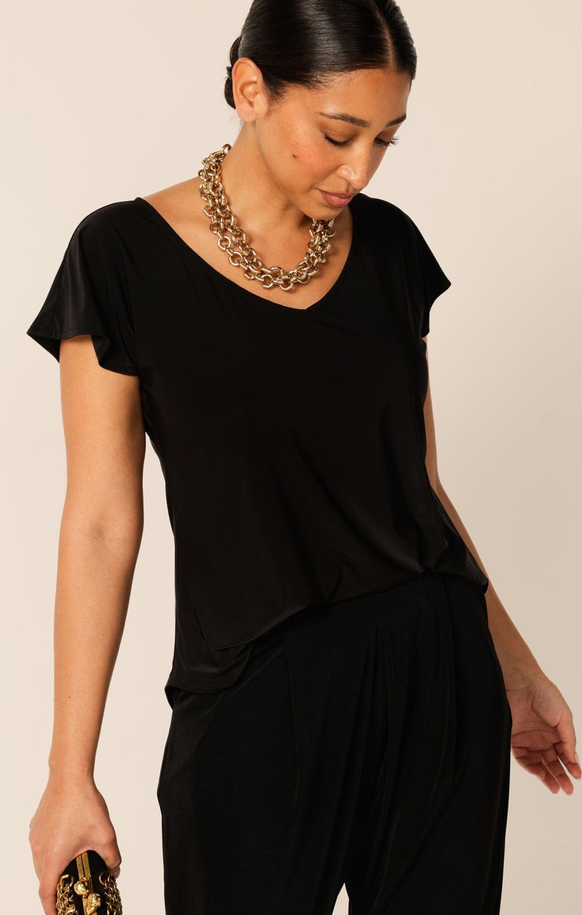 Tops Multi Occasion ANALIA TOP IN BLACK