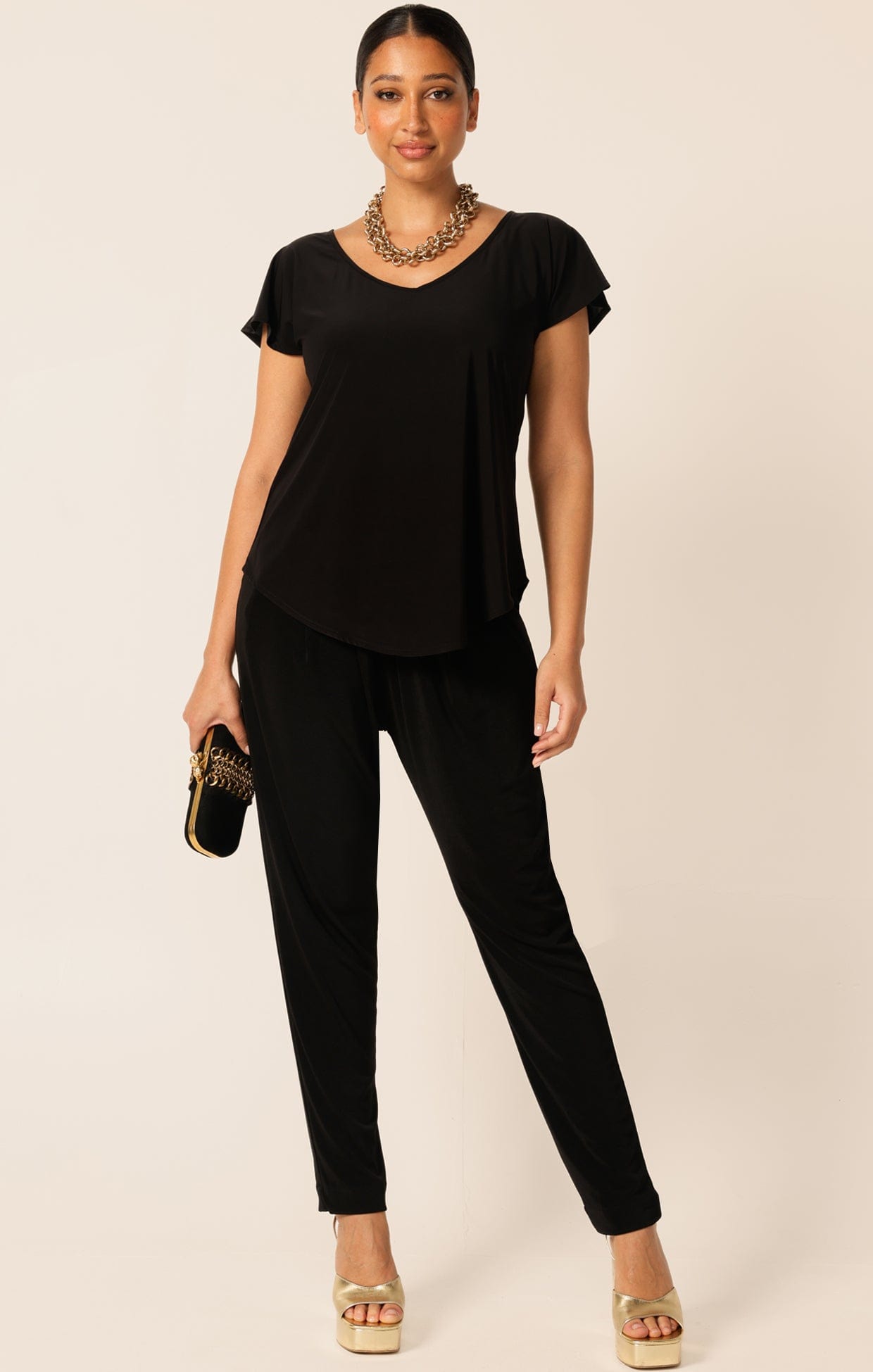 Pants Multi Occasion JERSEY DRAPE PANT