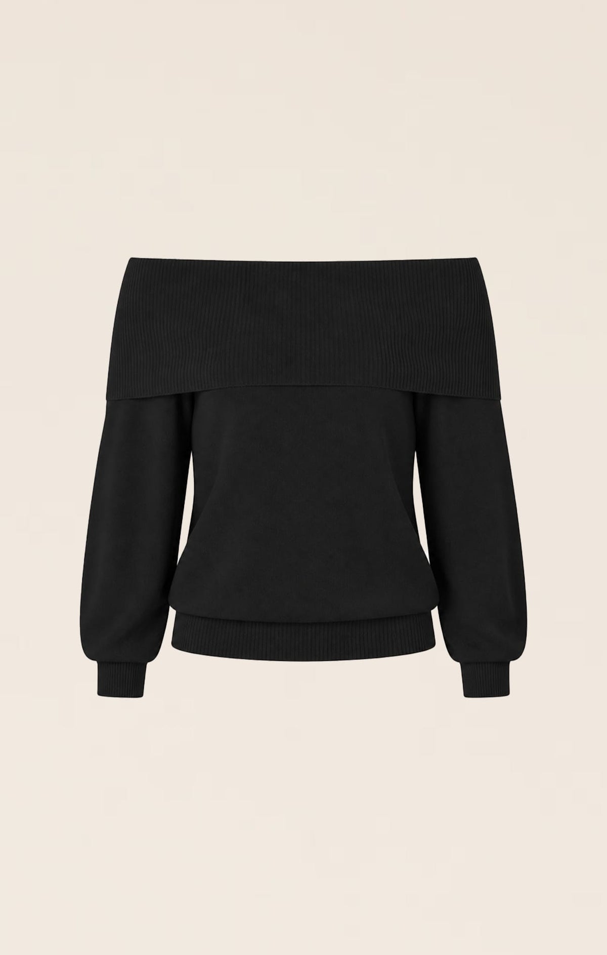 Knitwear ANDRENA KNIT TOP IN BLACK