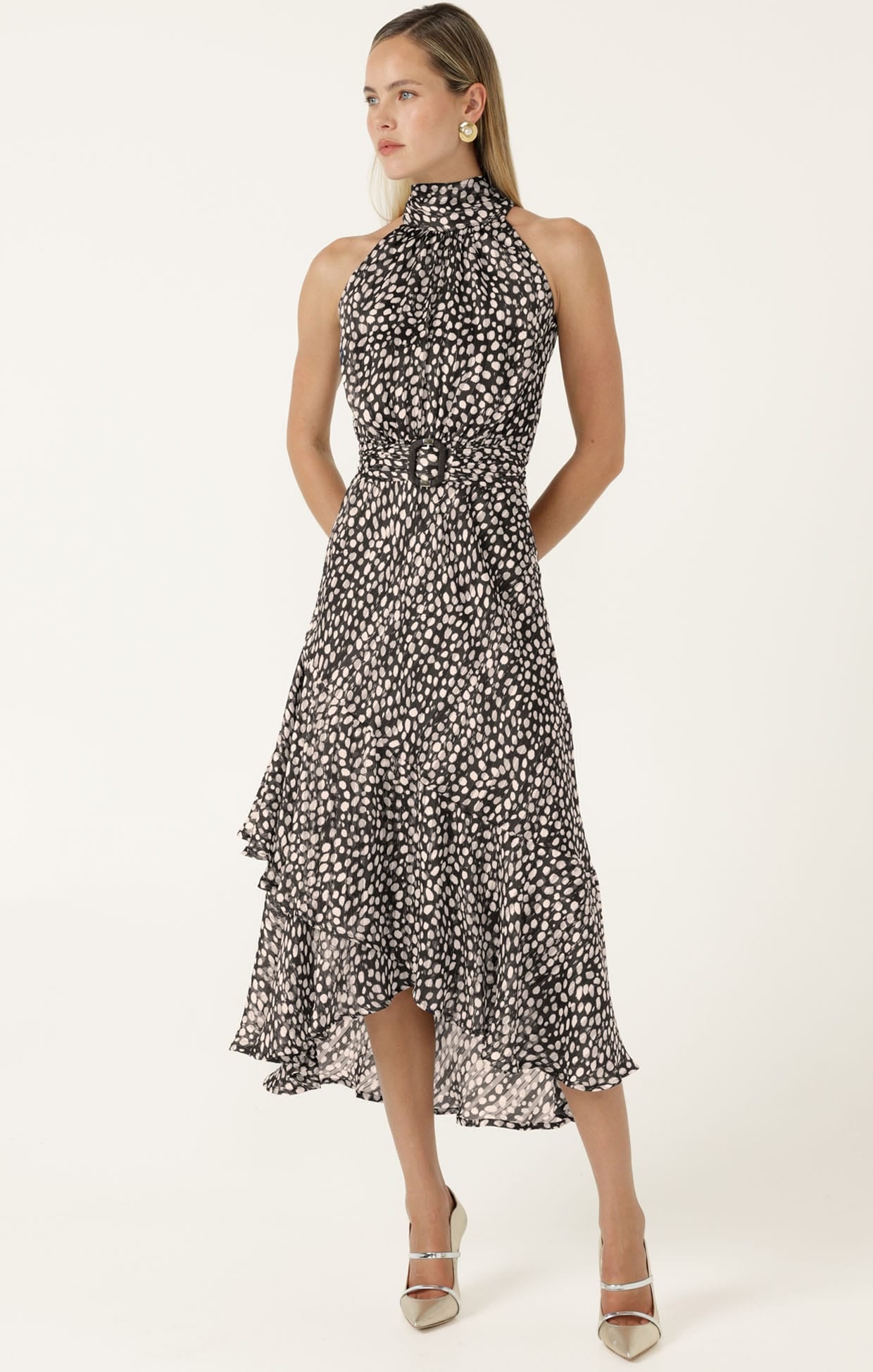 Dresses Events AUSTEN DRESS IN BLACK WHITE