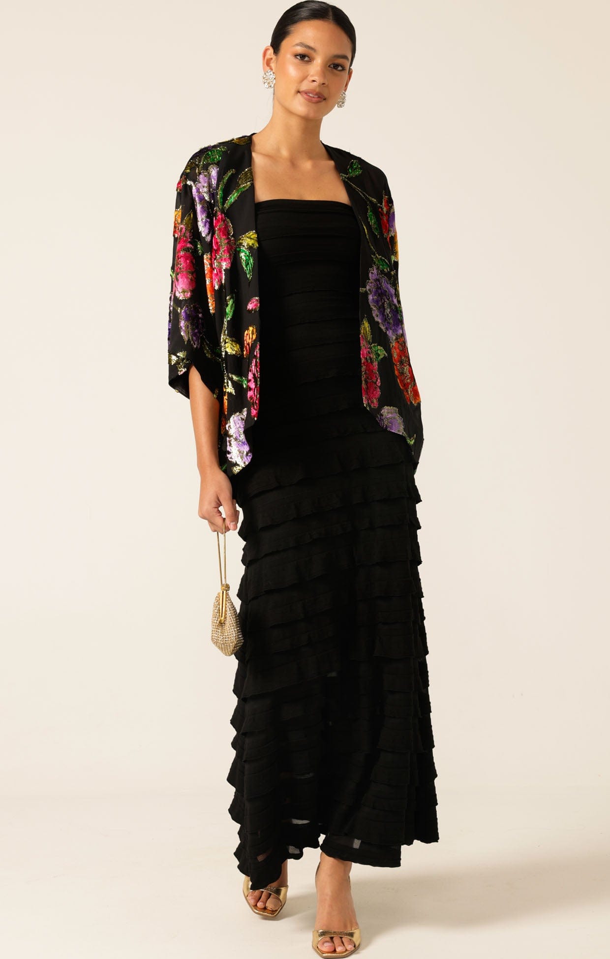 Tops Multi Occasion BLOSSOM KIMONO IN MULTI