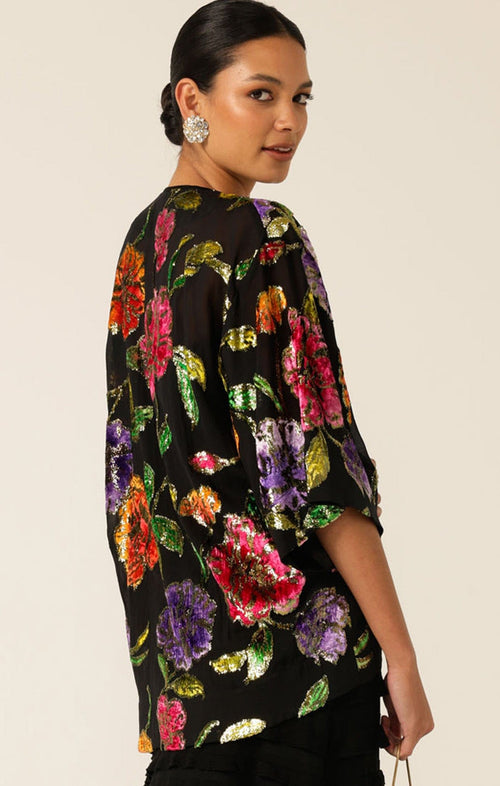 Tops Multi Occasion BLOSSOM KIMONO IN MULTI