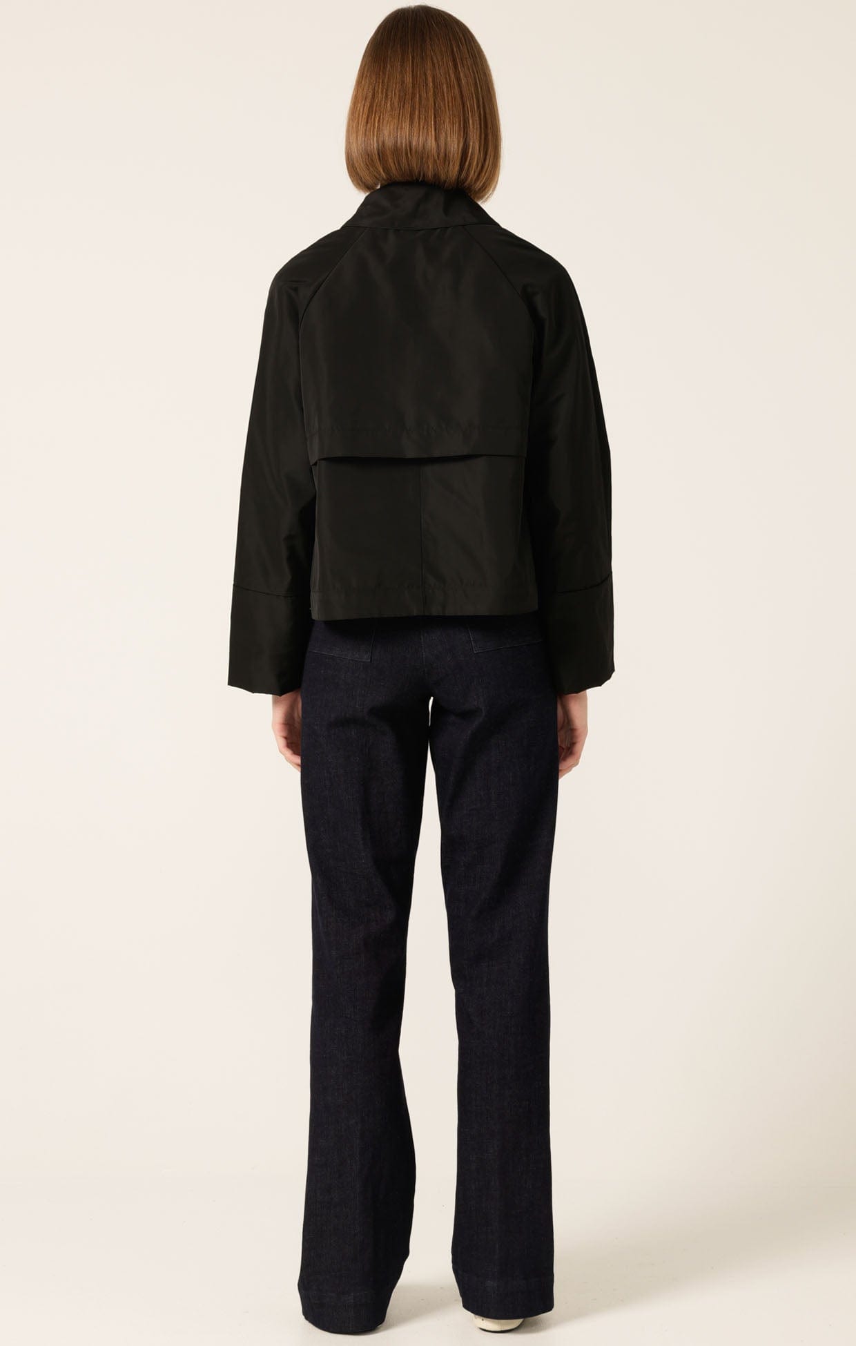 Jackets Multi Occasion BUTTON UP CROP JACKET