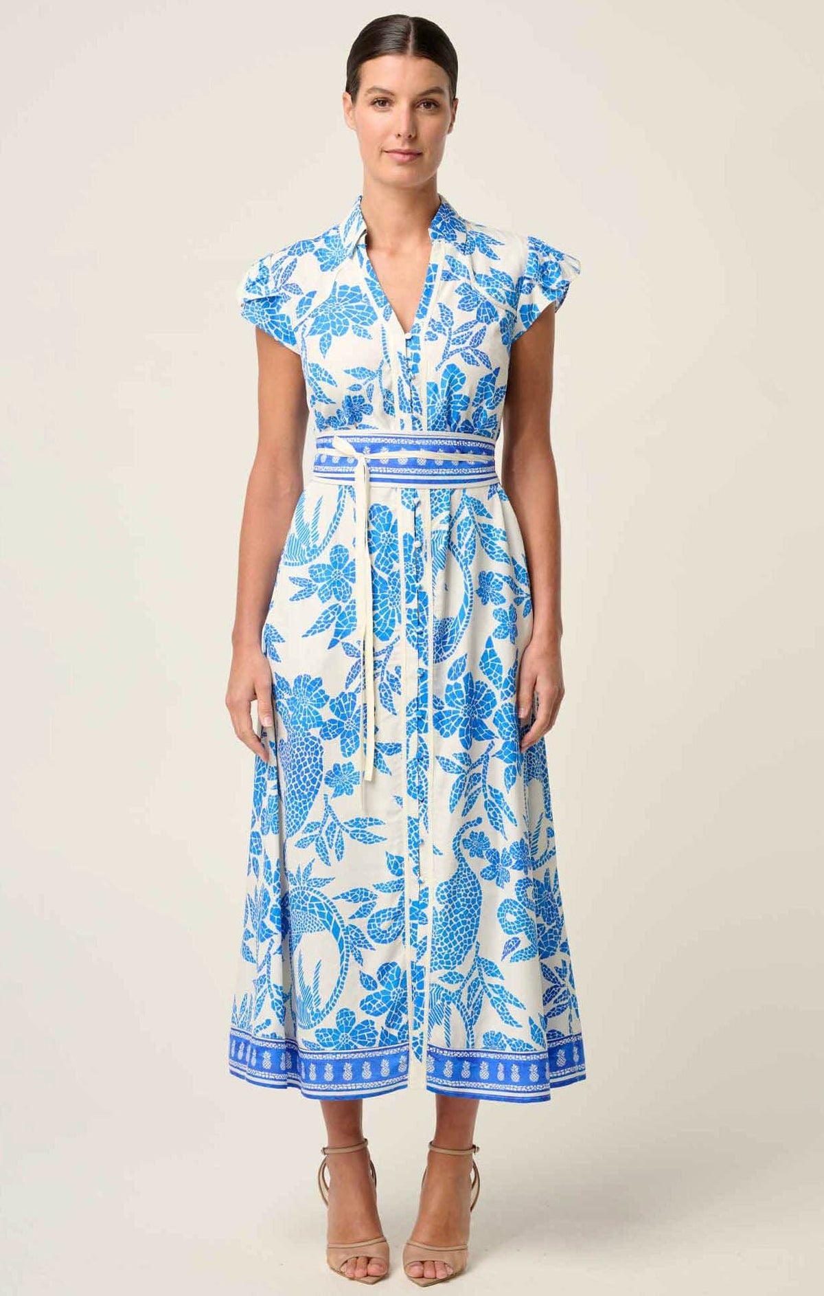 Dresses Multi Occasion CALLISTA DRESS IN AZURE MOSAIC