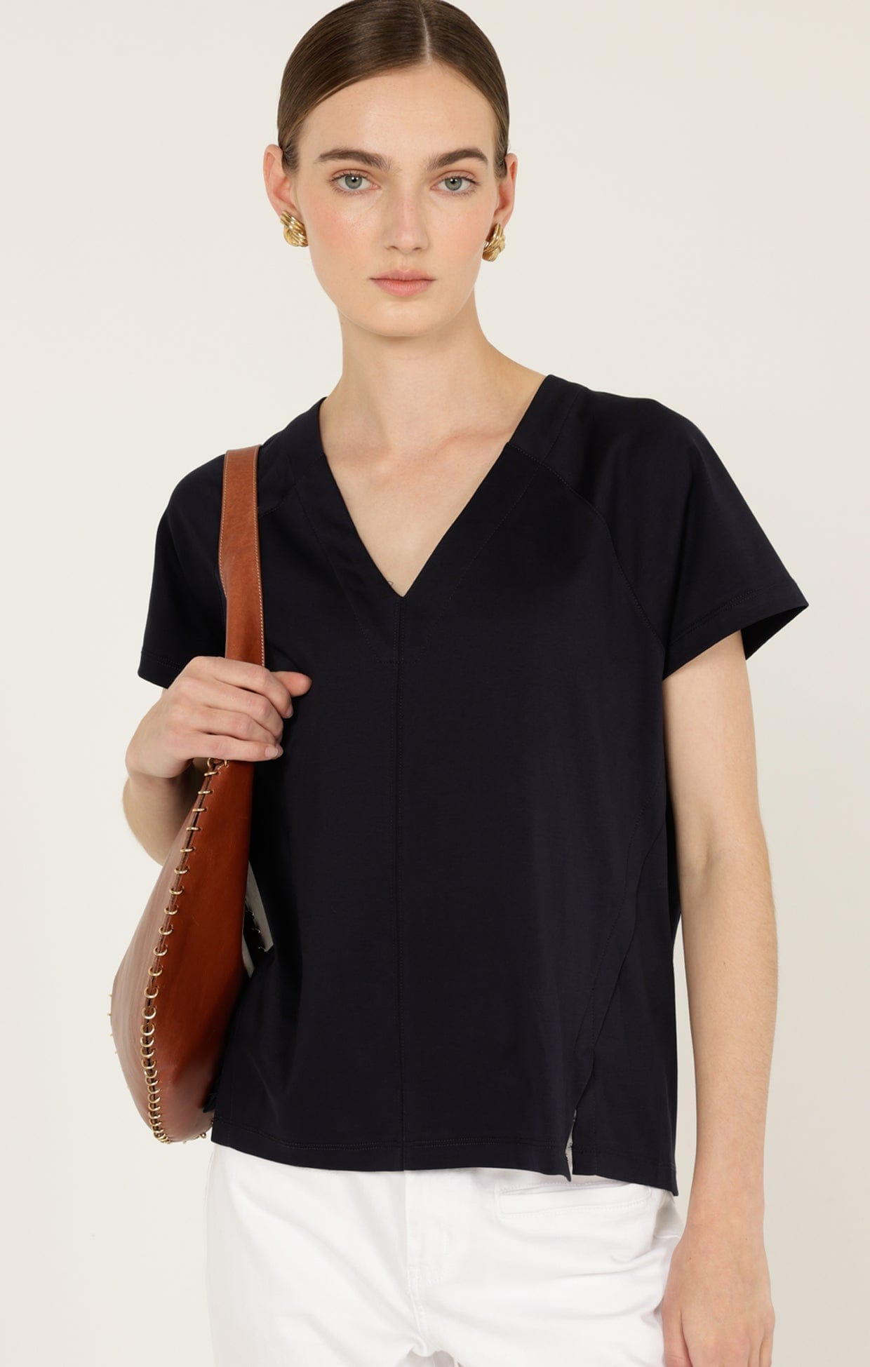 Tops UNDER CONTROL TOP IN NAVY