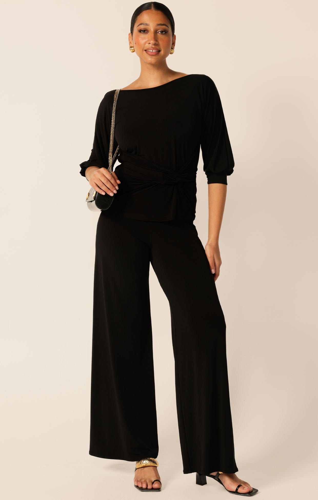 Pants Multi Occasion SEAMLESS PANT IN BLACK
