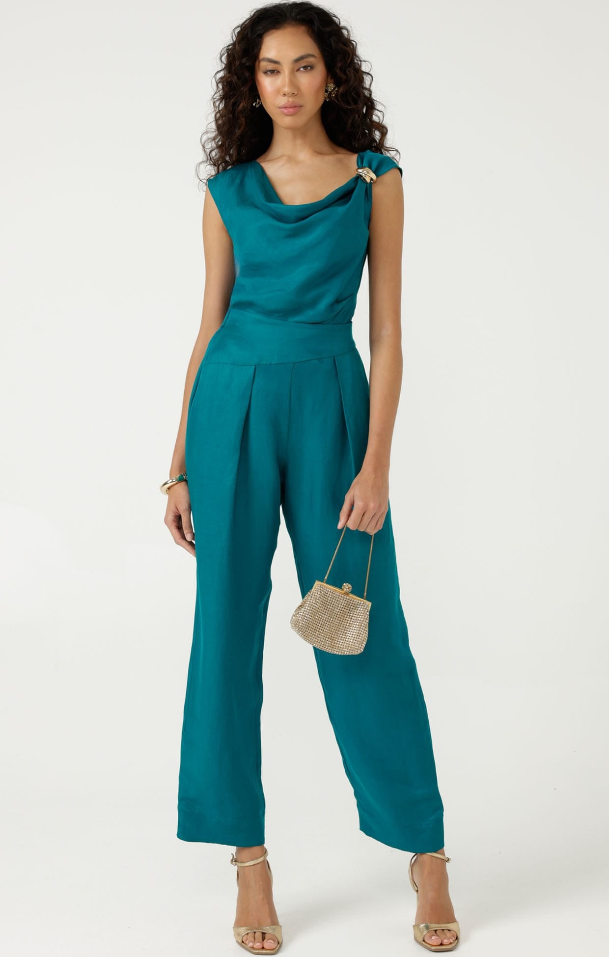Tops Multi Occasion CYPRUS TOP IN PEACOCK