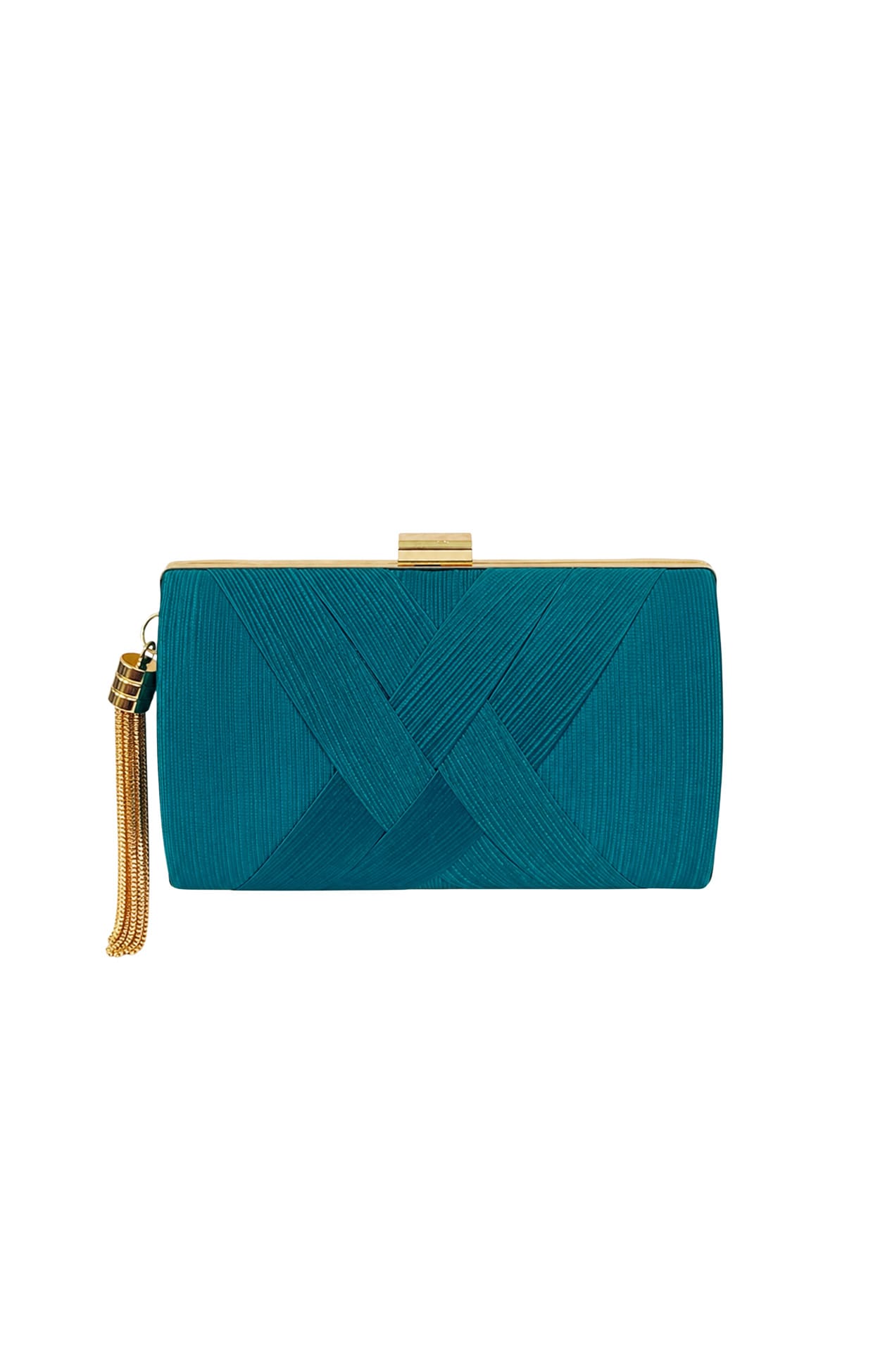 ACCESSORIES Bags Clutches One Size / Blue DEANNA EVENING BAG IN TEAL