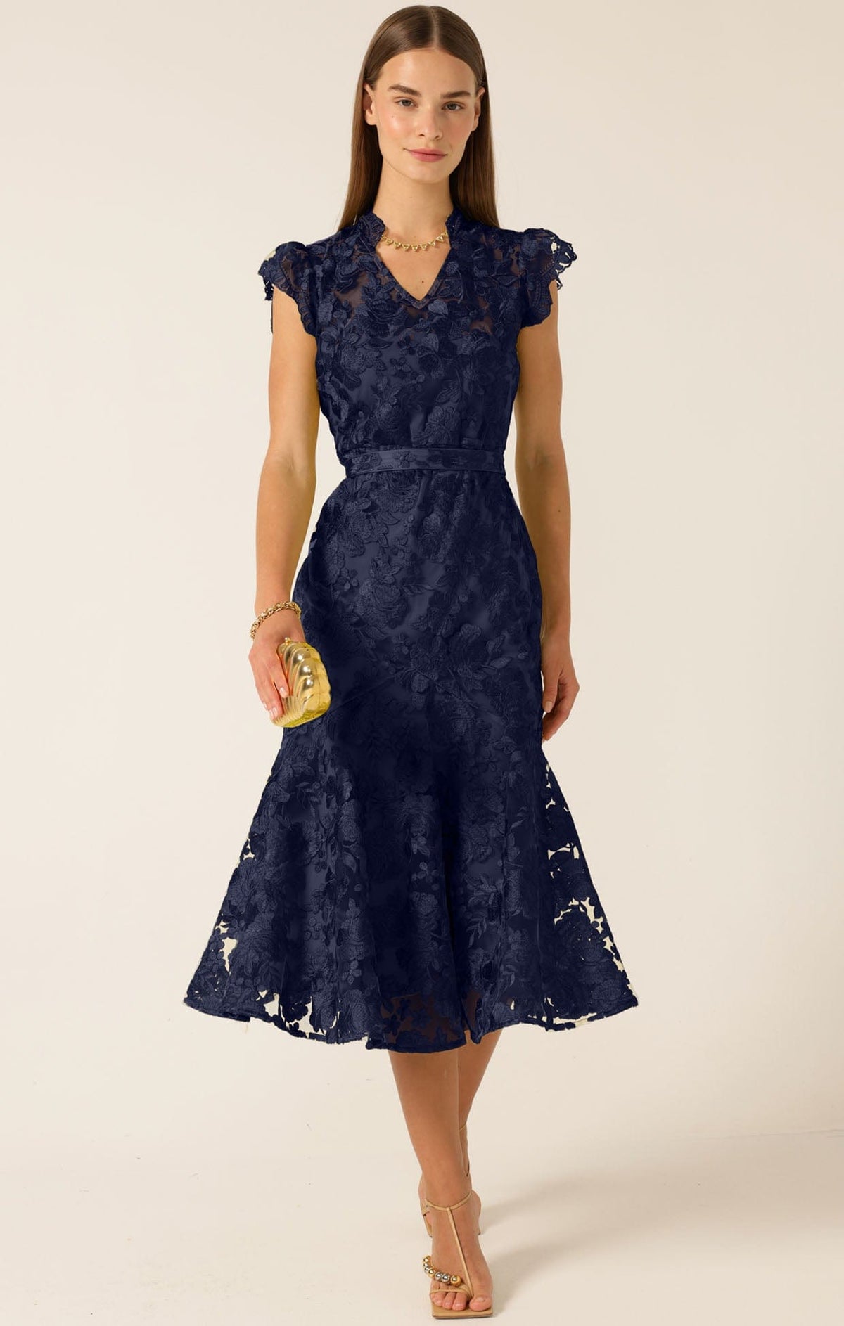 Dresses Events DELPHINE DRESS NAVY