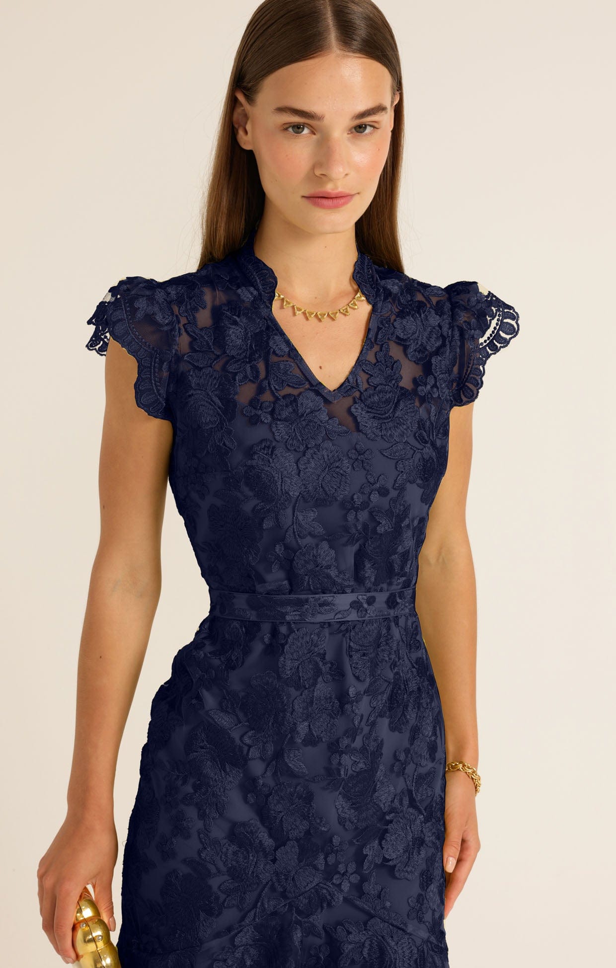 Dresses Events DELPHINE DRESS NAVY