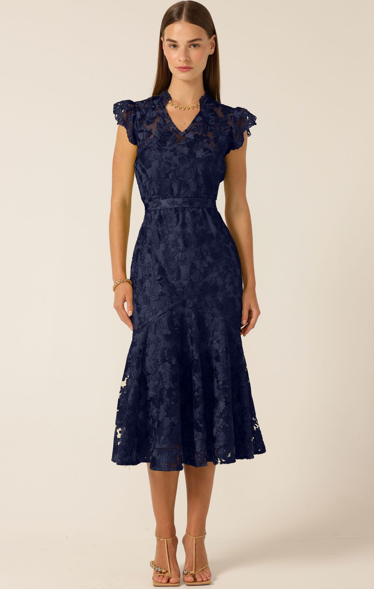 Dresses Events DELPHINE DRESS NAVY