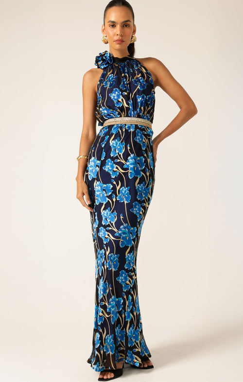 Dresses Events ELEA HALTER BIAS MAXI
