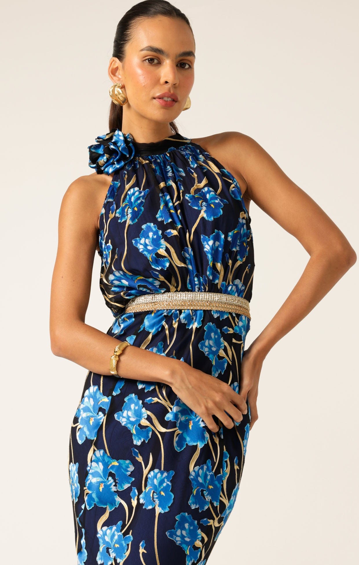 Dresses Events ELEA HALTER BIAS MAXI