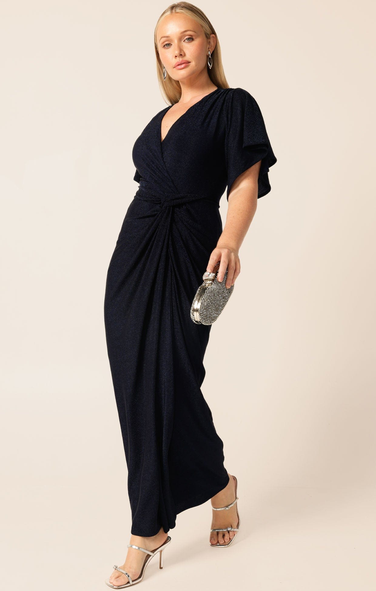 Dresses Events THE EMPORIUM MAXI DRESS IN NAVY