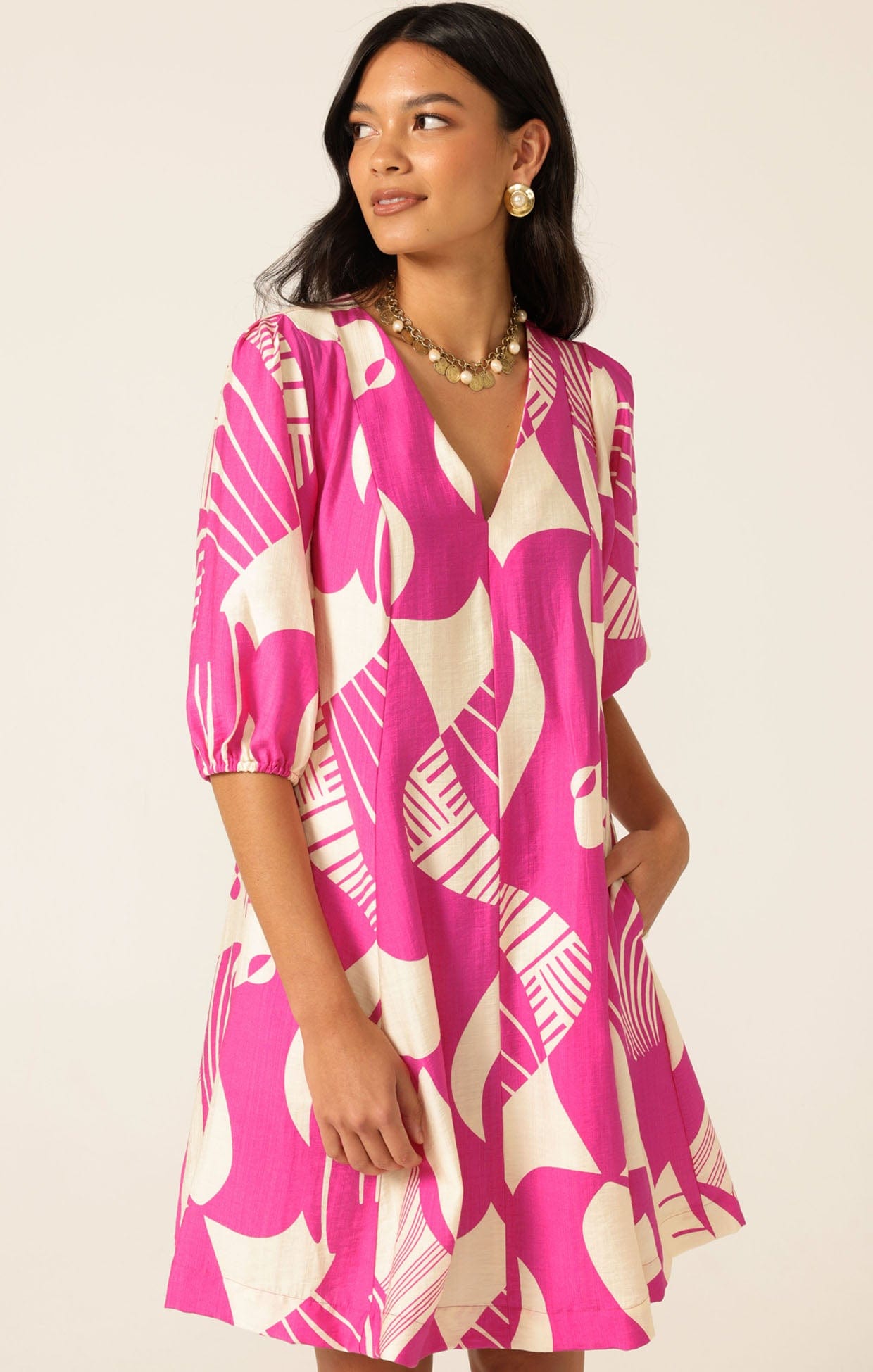 Dresses Multi Occasion FLAMINGO SHIFT DRESS