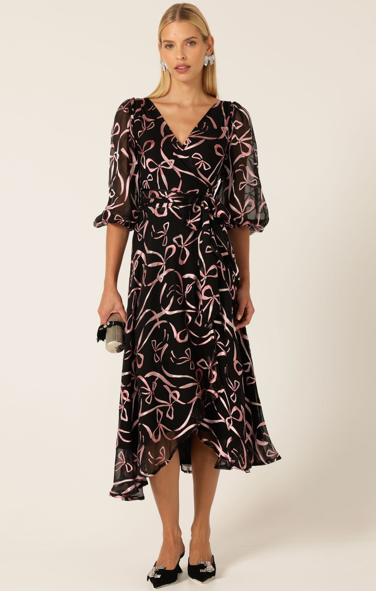 Dresses Events FLORENCE WRAP MIDI