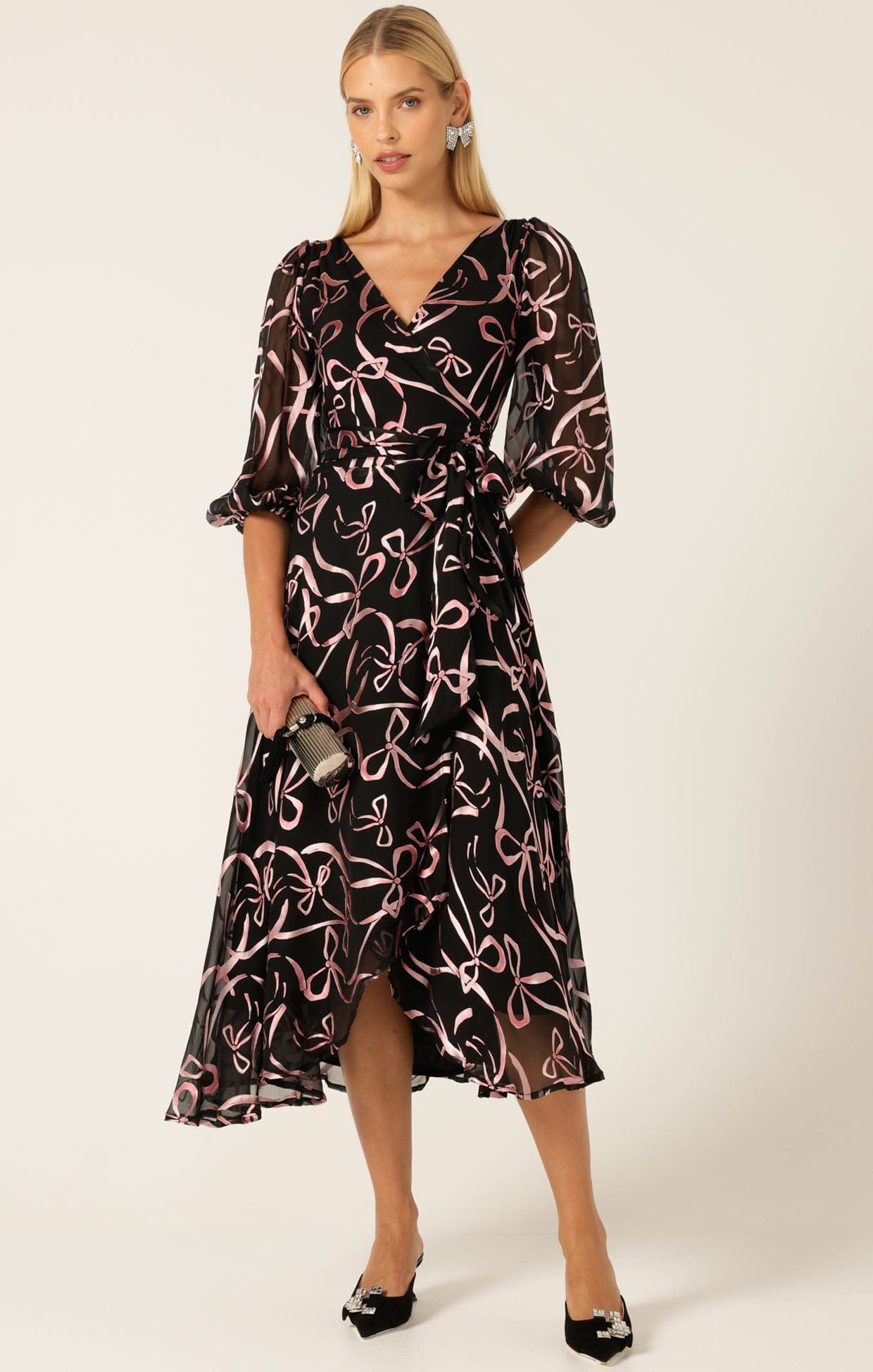 Dresses Events FLORENCE WRAP MIDI