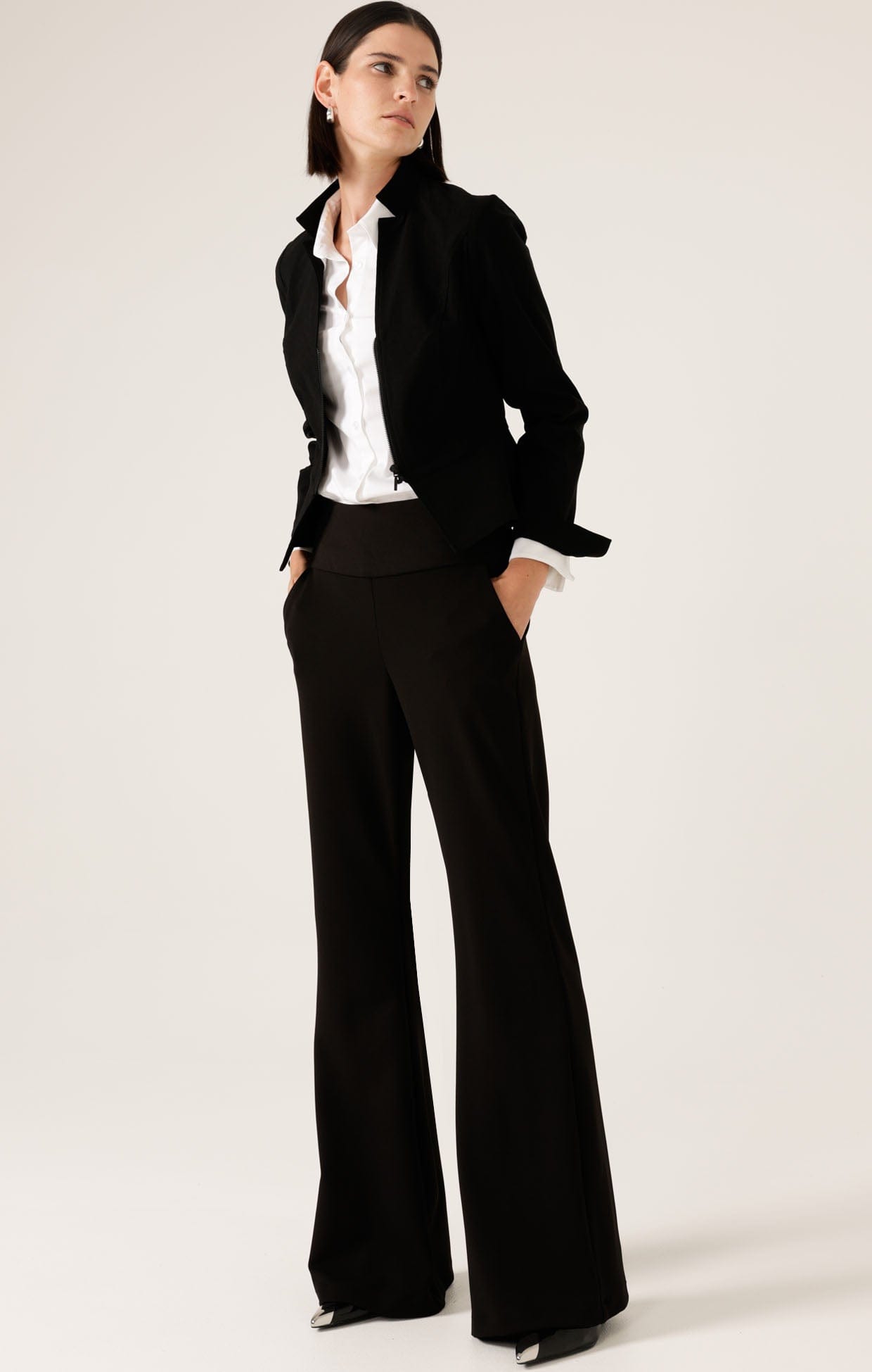 Pants Multi Occasion CLASSIC TROUSER IN BLACK