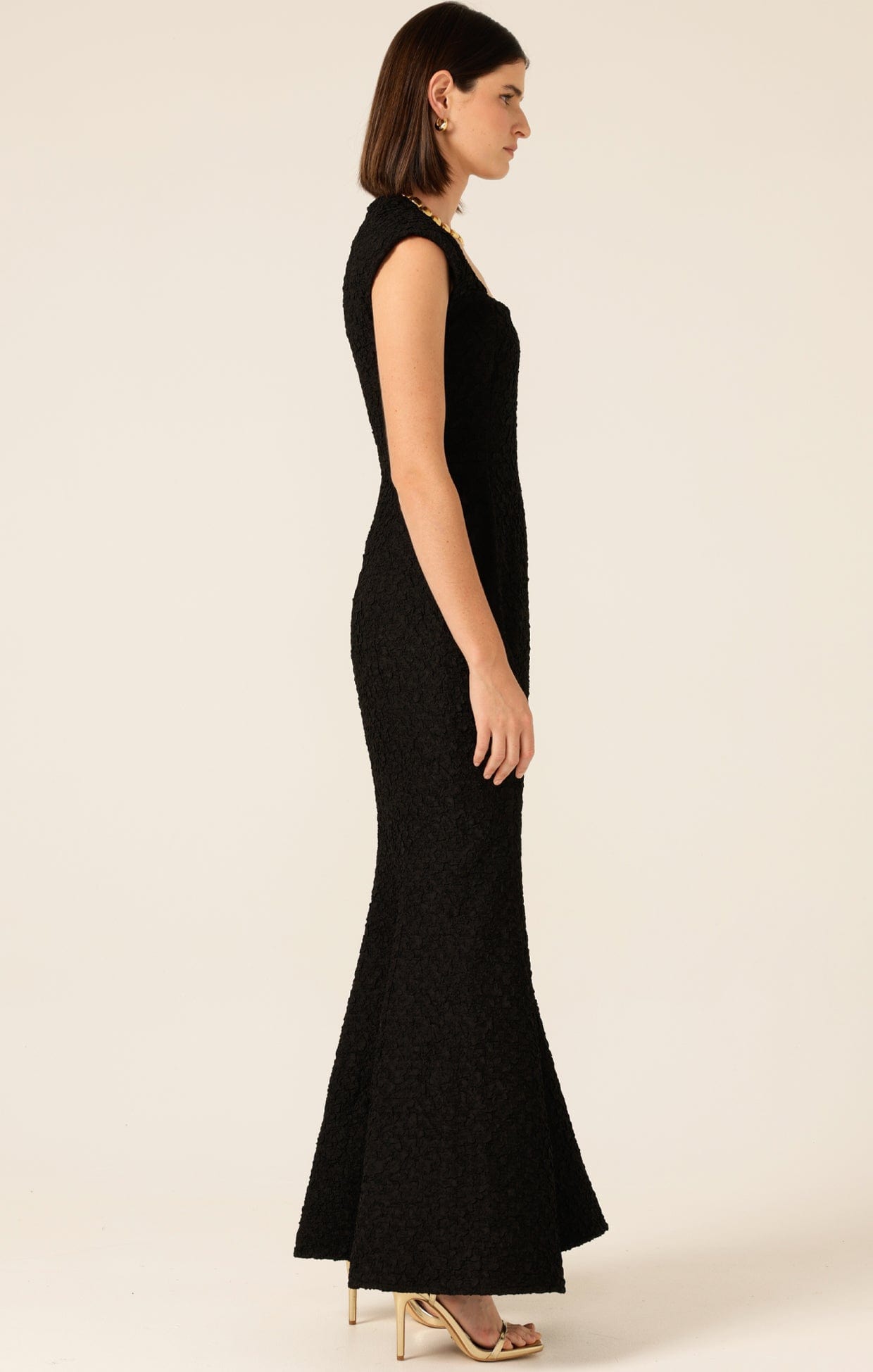 Dresses Events GALA ROYALE GOWN IN BLACK