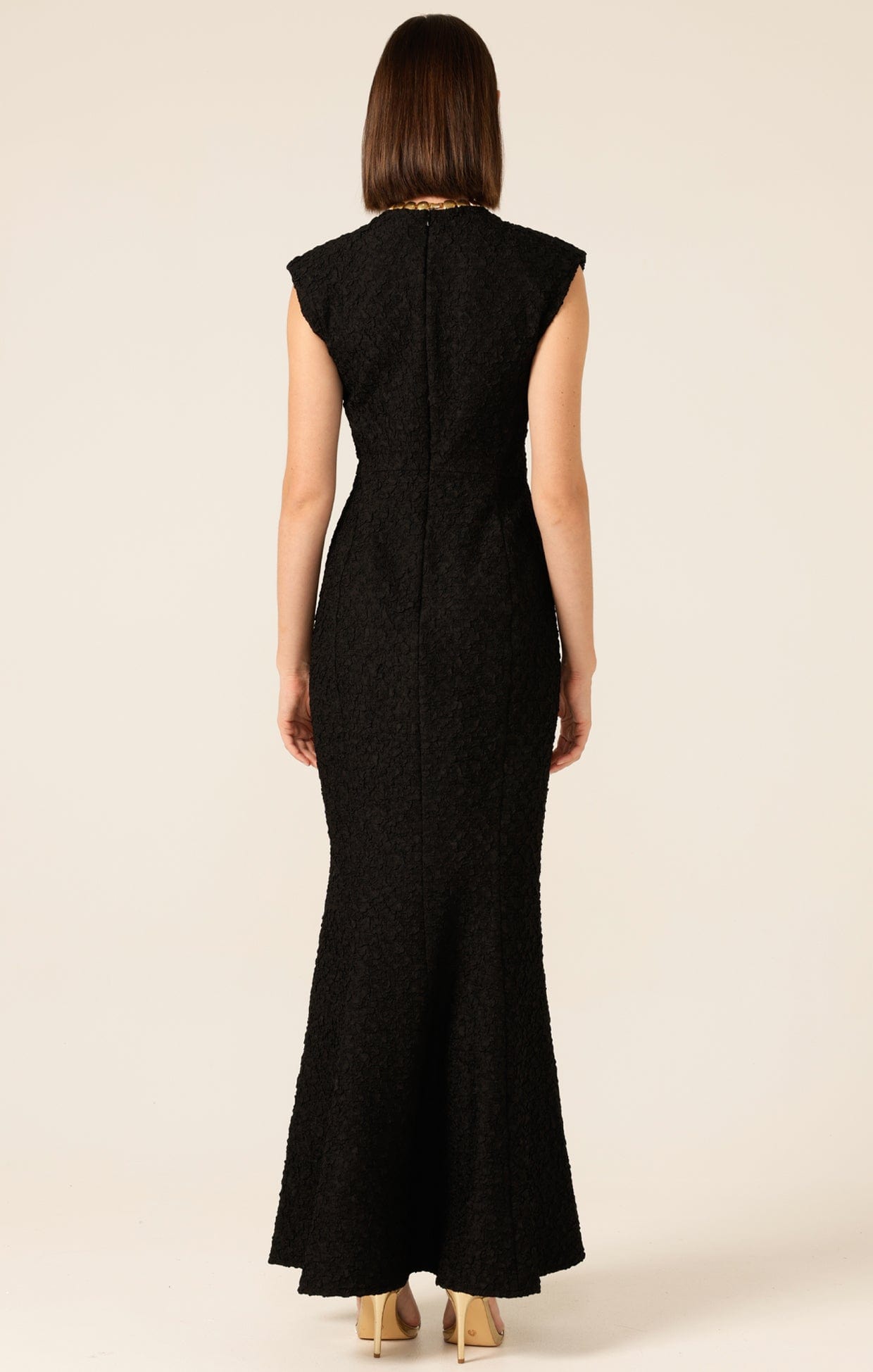 Dresses Events GALA ROYALE GOWN IN BLACK