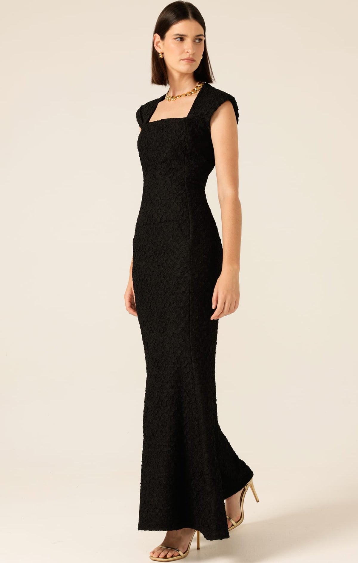 Dresses Events GALA ROYALE GOWN IN BLACK