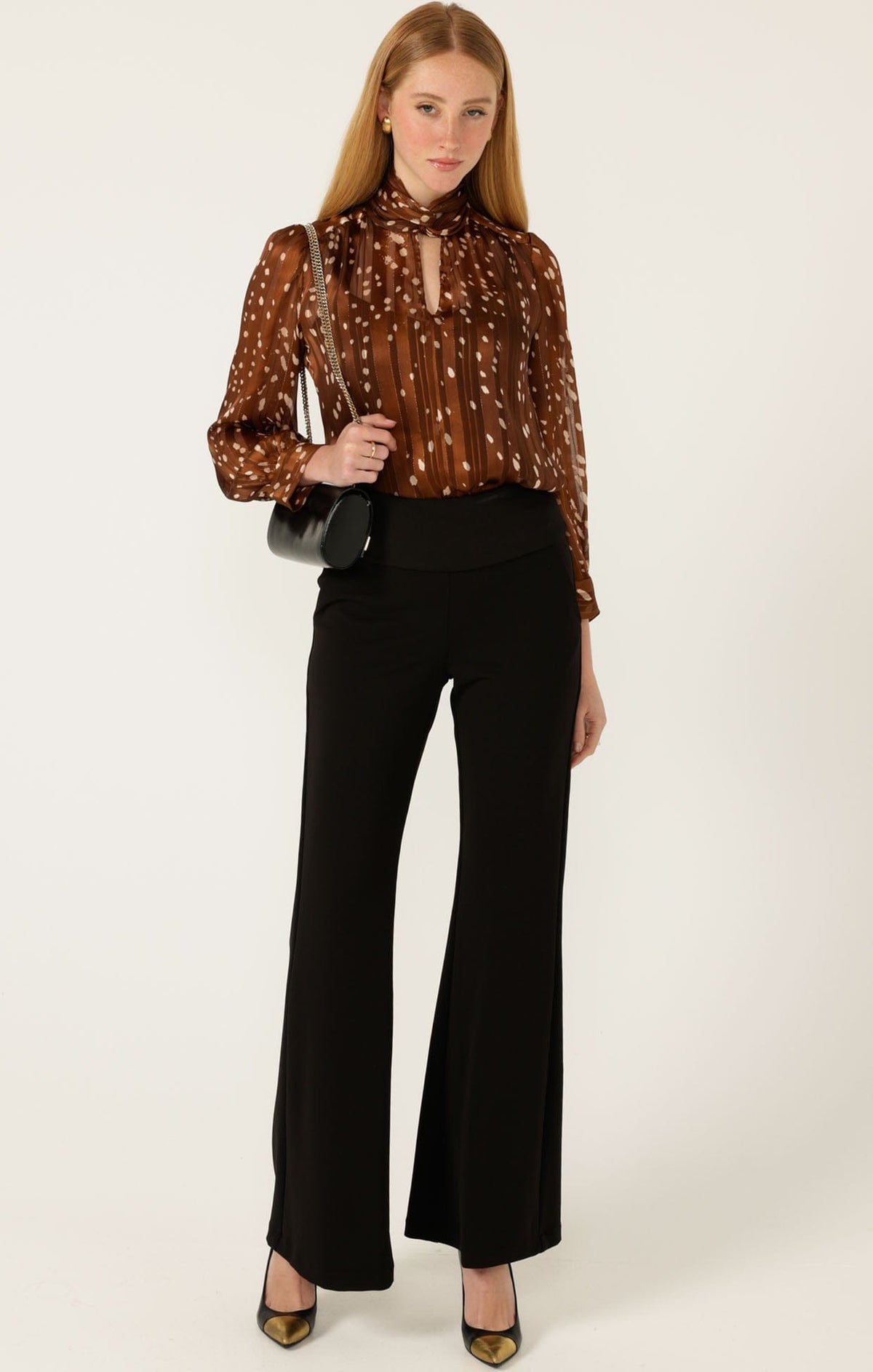 Tops Multi Occasion HAZEL TIE FRONT BLOUSE