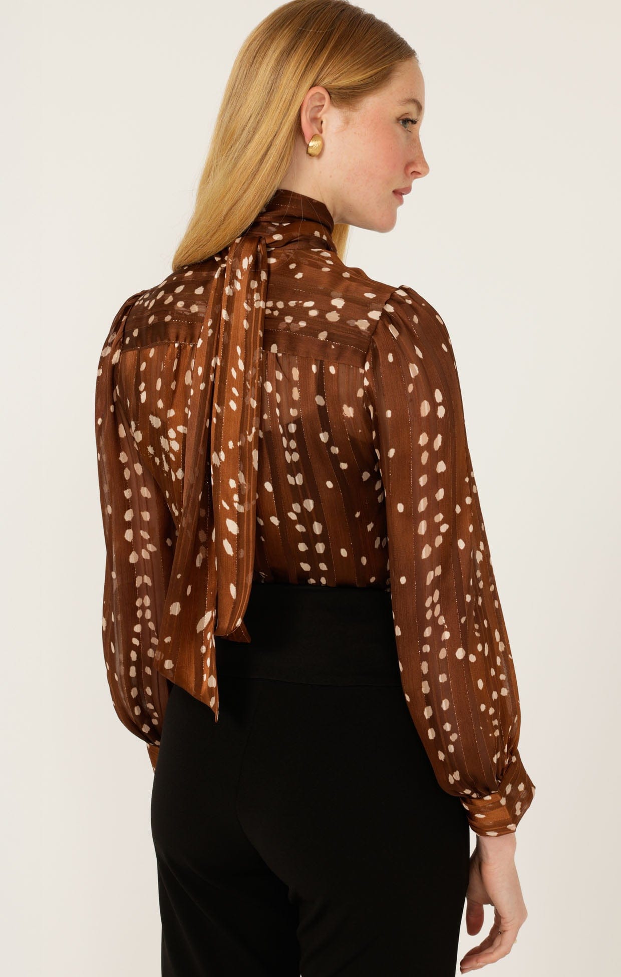 Tops Multi Occasion HAZEL TIE FRONT BLOUSE