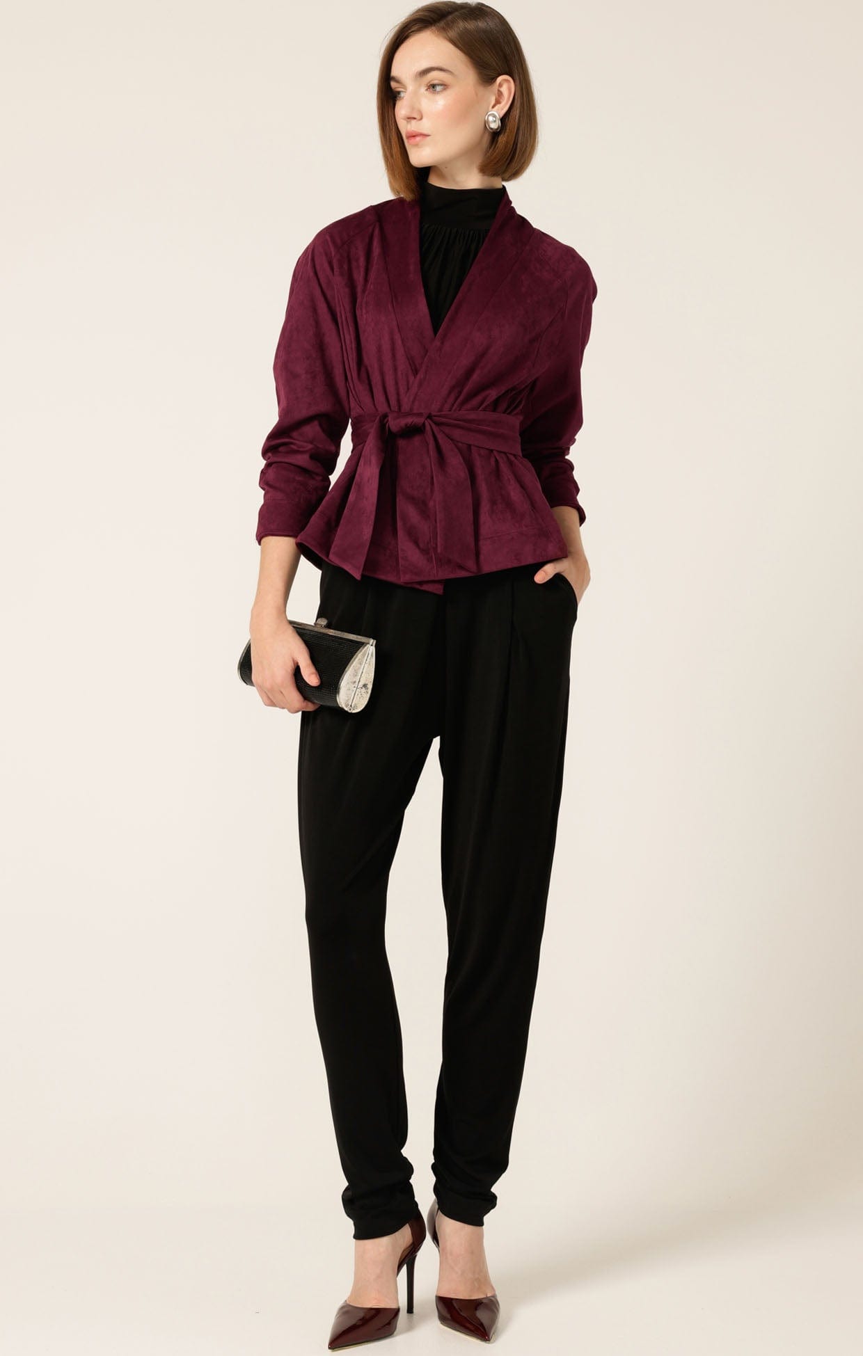 Pants Multi Occasion JERSEY DRAPE PANT