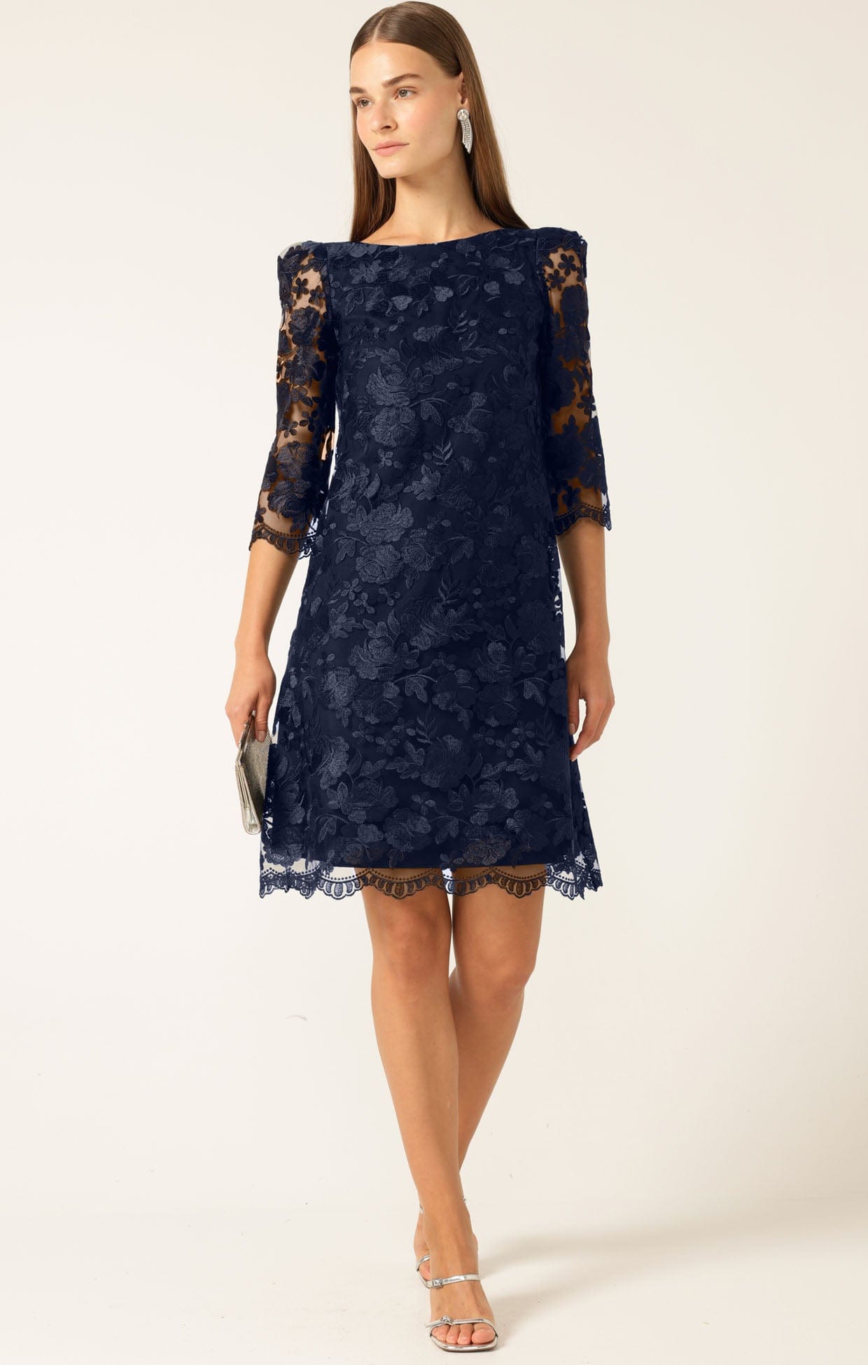 Dresses Events LAYLA SHIFT DRESS NAVY