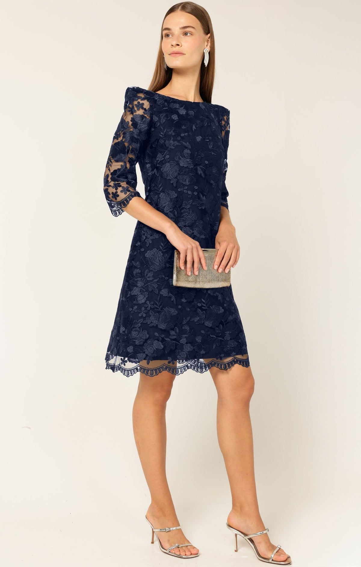 Dresses Events LAYLA SHIFT DRESS NAVY
