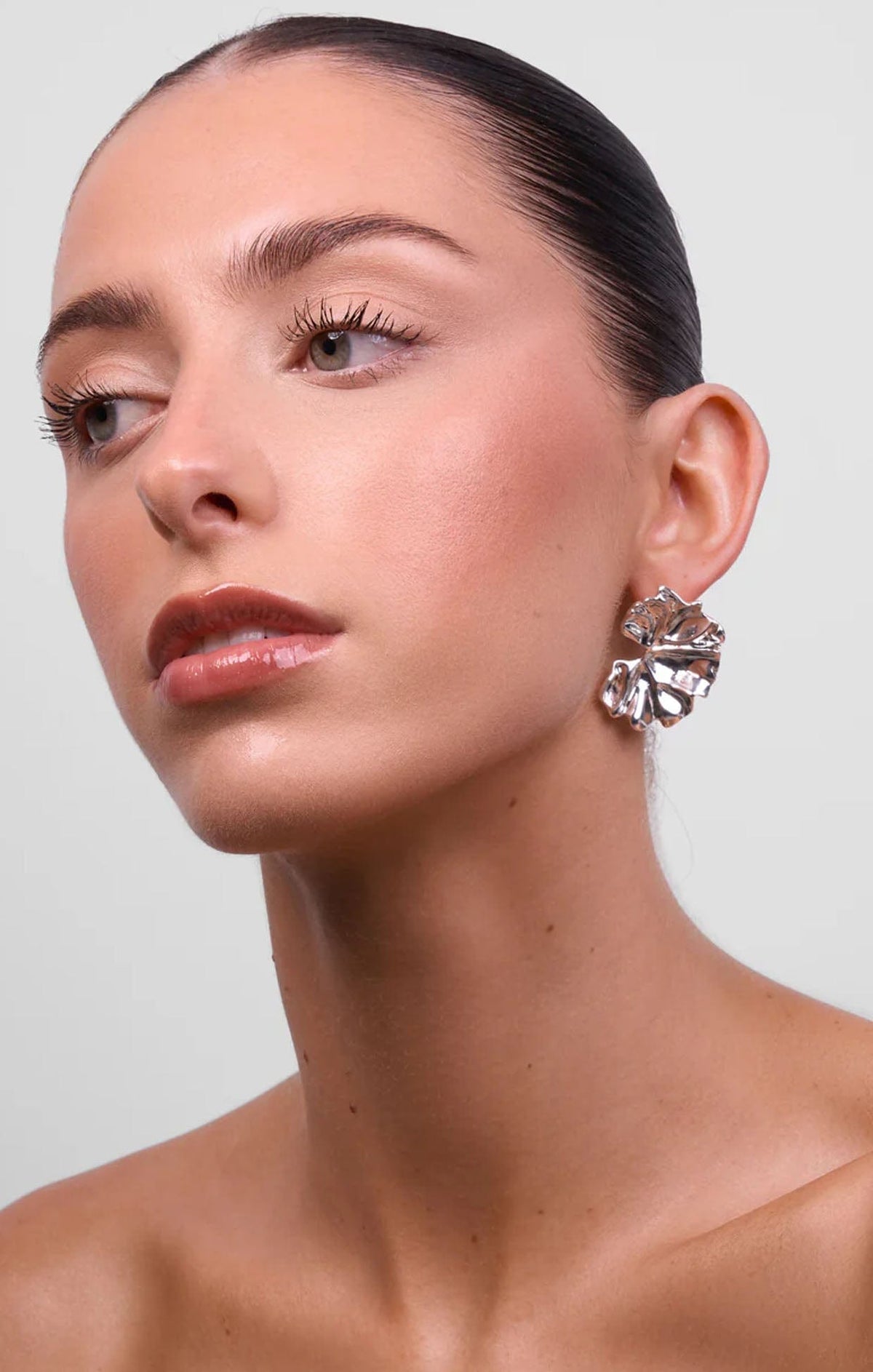 Earrings OS / SILVER HENRIETTA EARRING IN SILVER