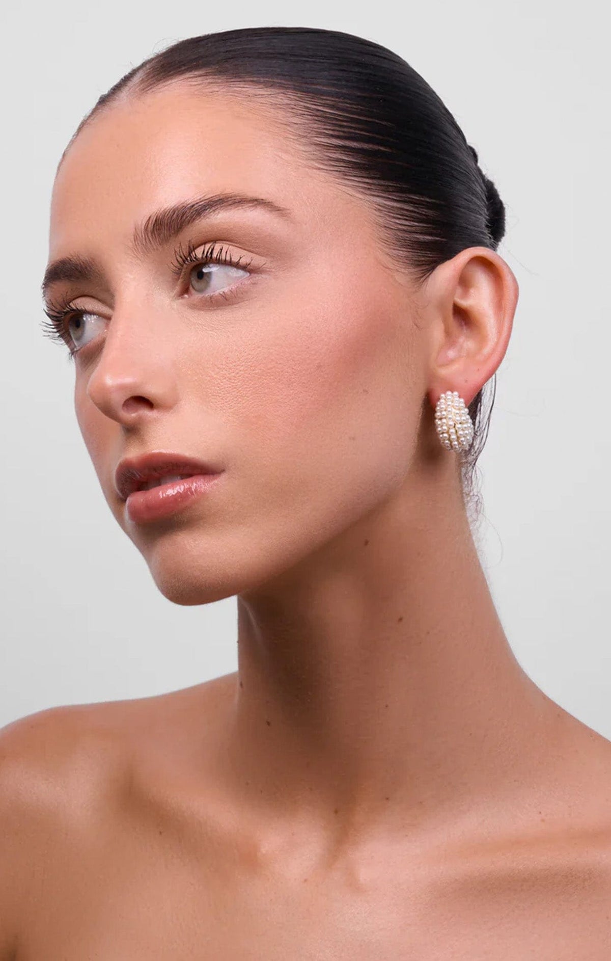 Earrings OS / GOLD PEARL NESSA PEARL EARRING IN GOLD