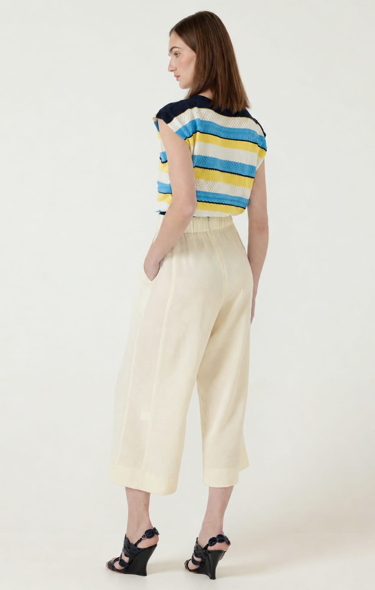 Knitwear LIMONCELLO STRIPE KNIT TOP