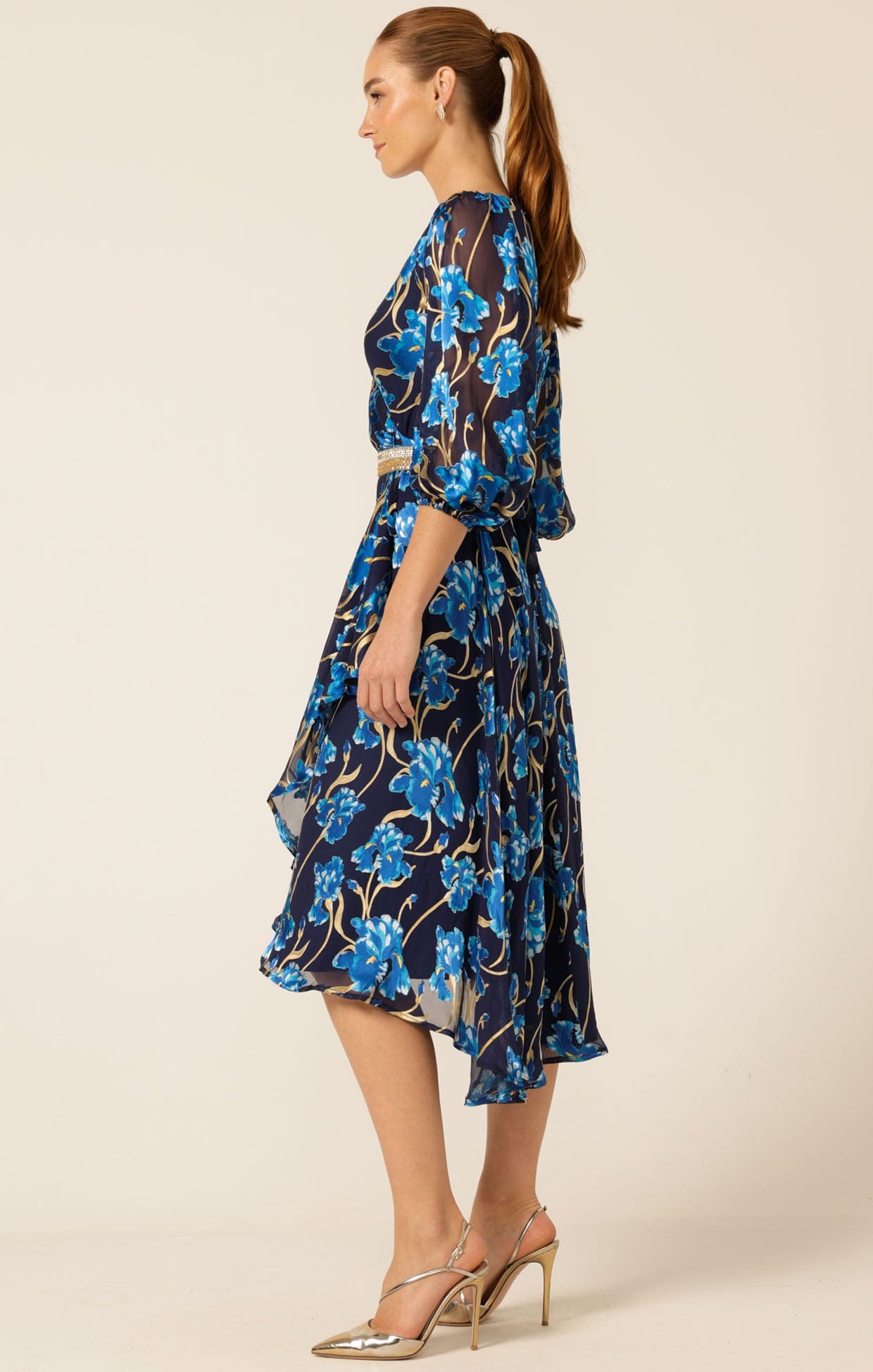 Dresses Events LINNEE WRAP MIDI DRESS