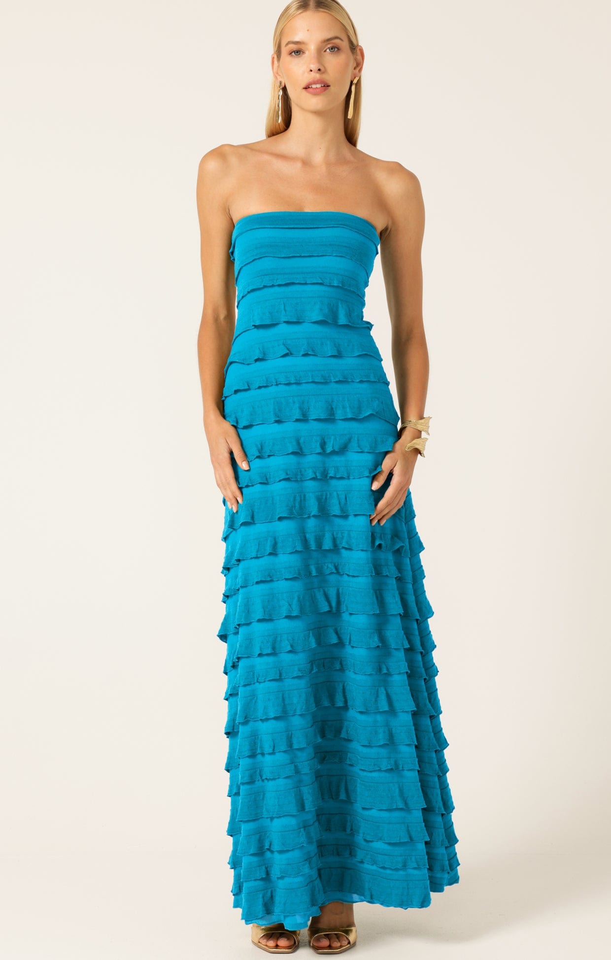 Dresses MADDISON DRESS IN AQUA BLUE