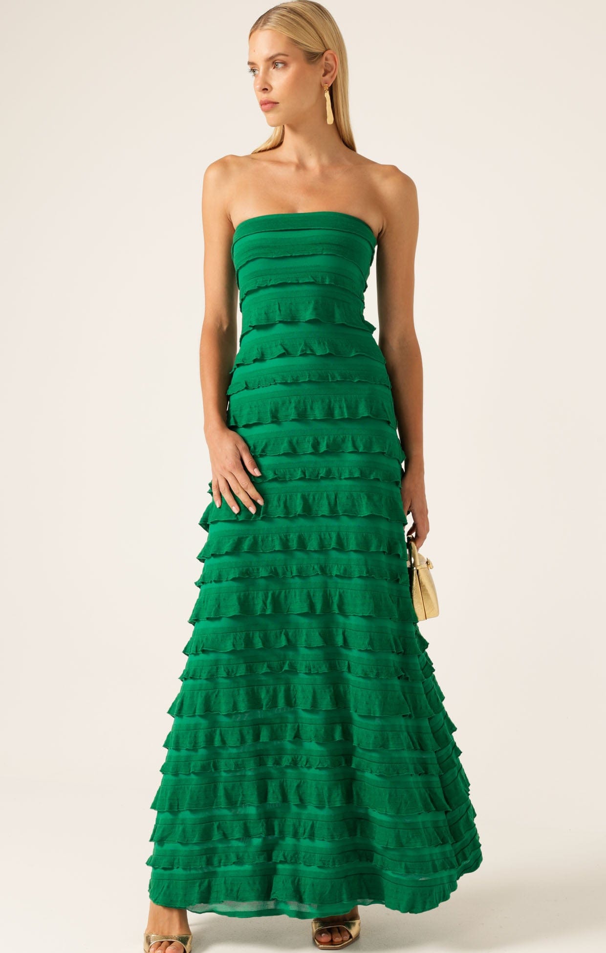 Dresses Multi Occasion MADDISON MAXI DRESS IN EMERALD