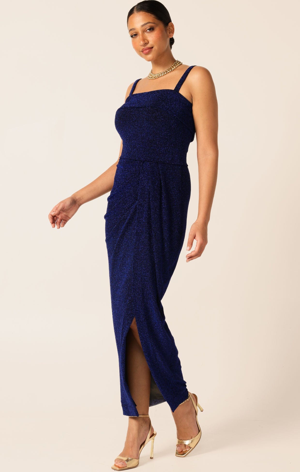Dresses Events MERLE STRAPLESS MAXI DRESS SAPPHIRE