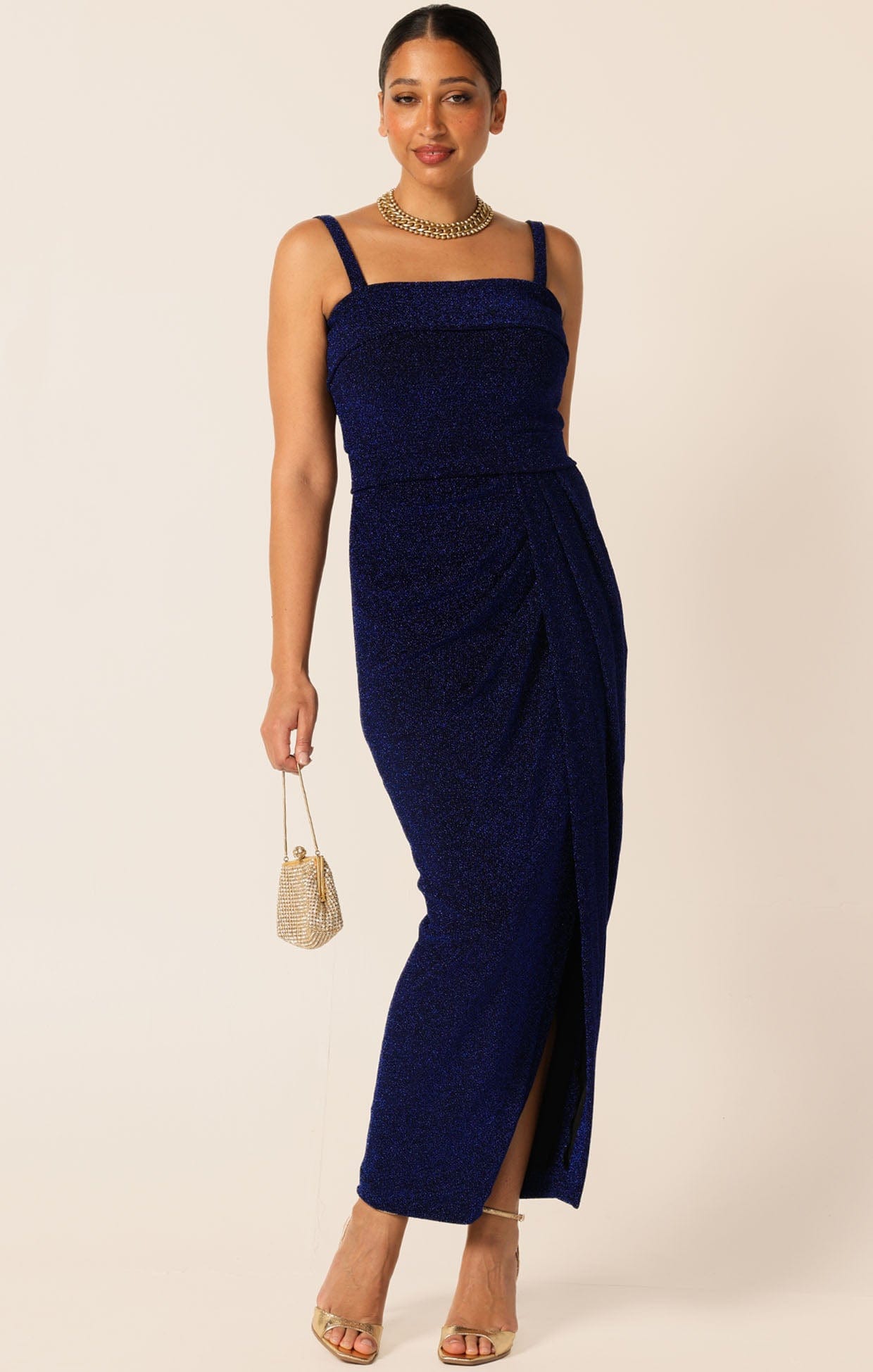 Dresses Events MERLE STRAPLESS MAXI DRESS SAPPHIRE