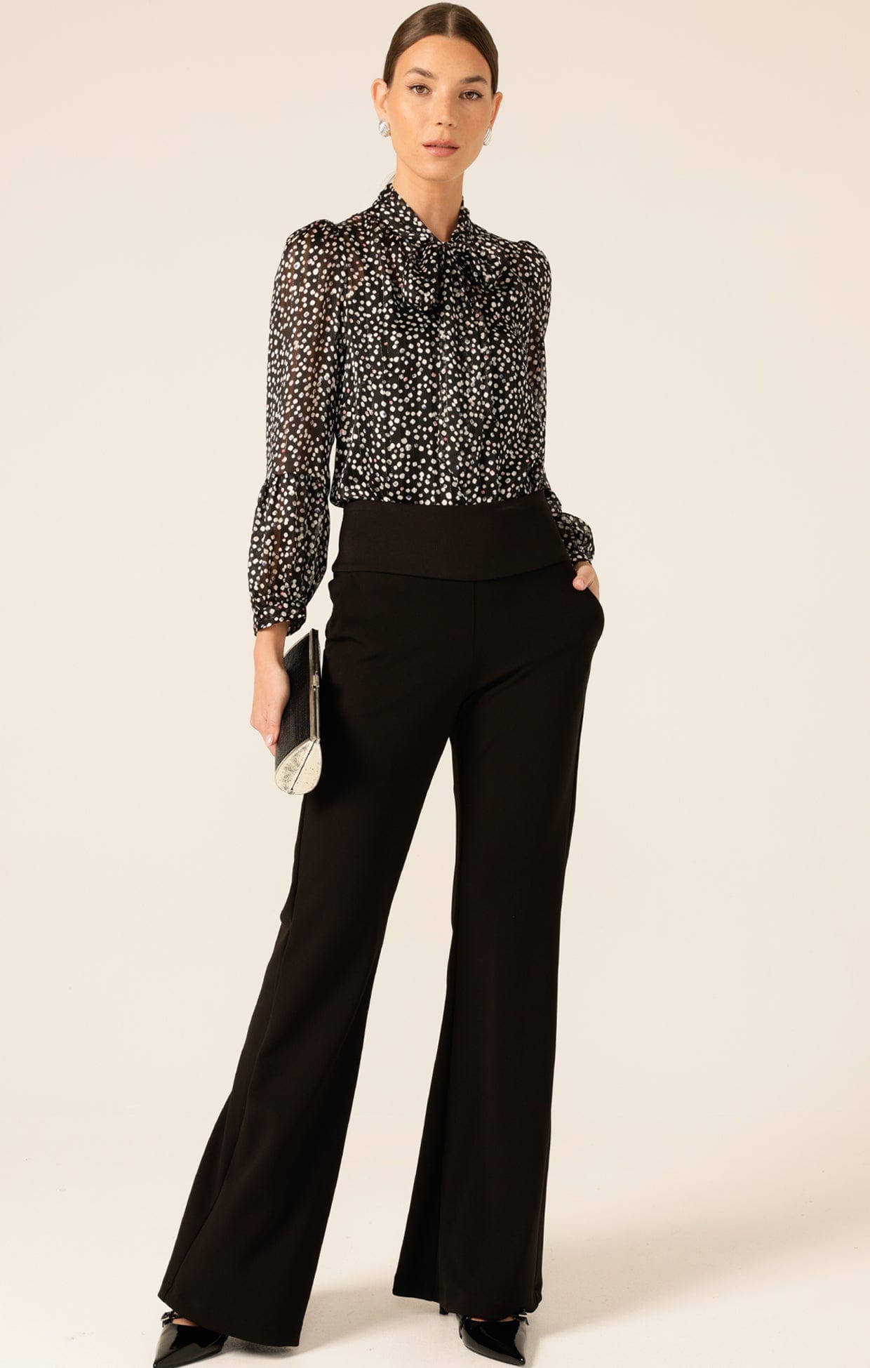 Tops Multi Occasion MOONLIT CONFETTI BLOUSE