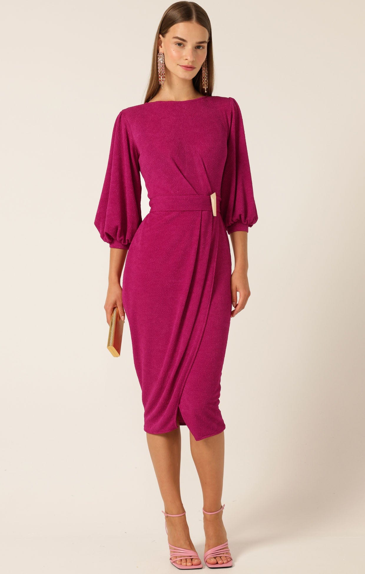 Dresses Multi Occasion NICOLE DRESS RASPBERRY