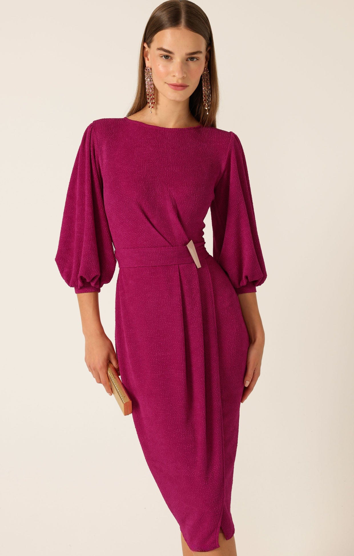 Dresses Multi Occasion NICOLE DRESS RASPBERRY