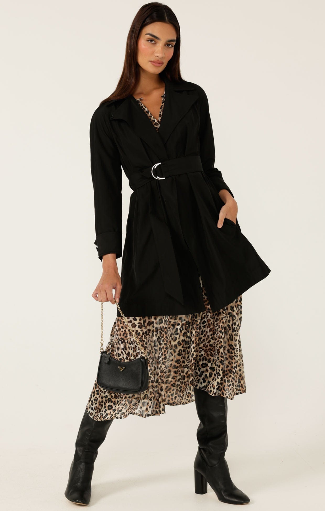Jackets Multi Occasion NOIR TRENCH