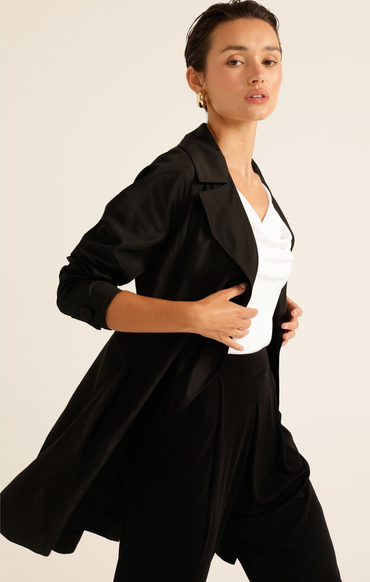 Jackets Multi Occasion NOIR TRENCH