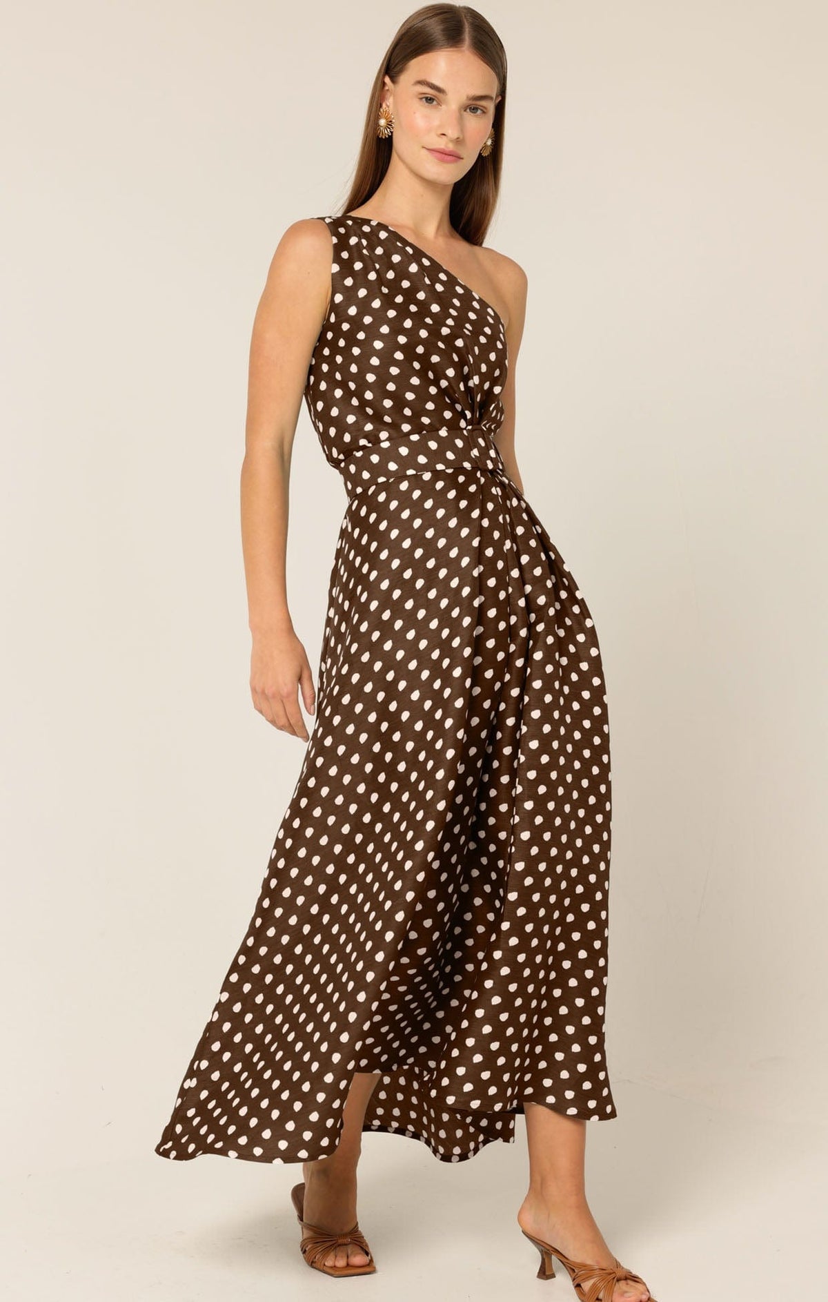 Dresses Events GARDENIA ONE SHOULDER DRESS