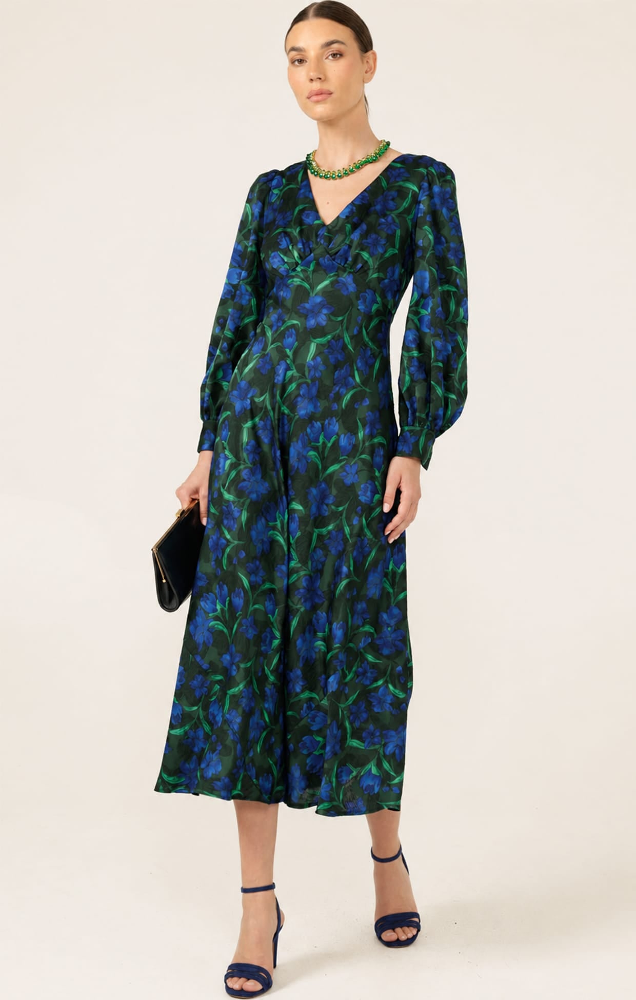 floral midi a line dress Ophelia A-line in Print Exclusive Dress Z Supply New Day Size:2 (SMALL)