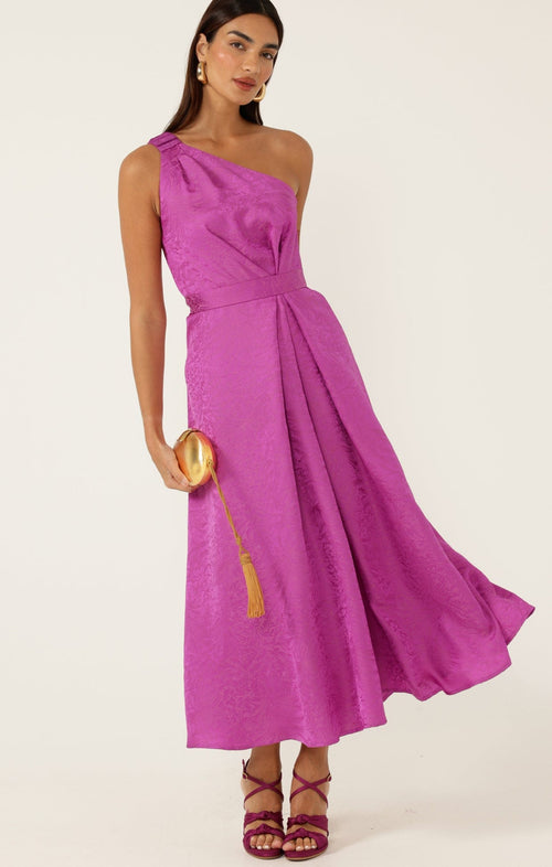 Dresses Events ORLEANS ONE SHOULDER MIDI DRESS